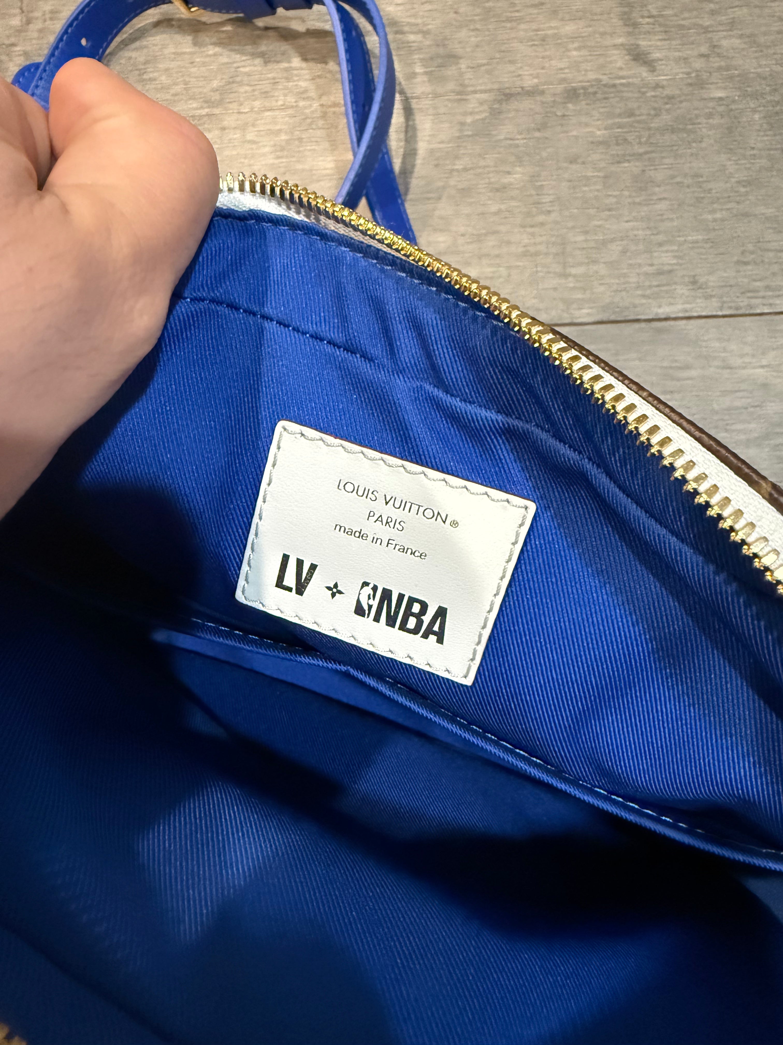 LV x NBA Side Bag Monogram Used OS N/A