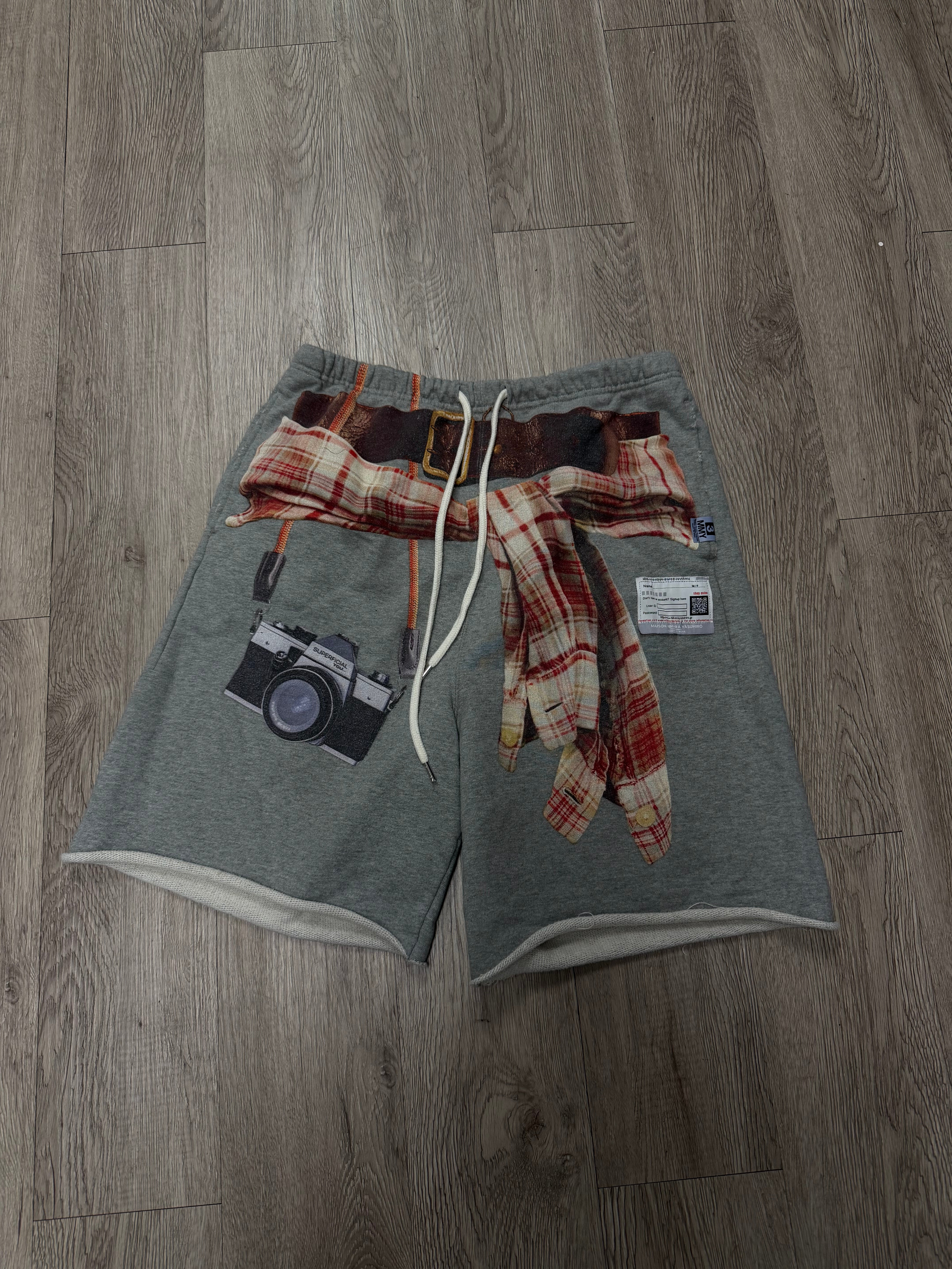 MMY Tromp L'oeil Print Shorts