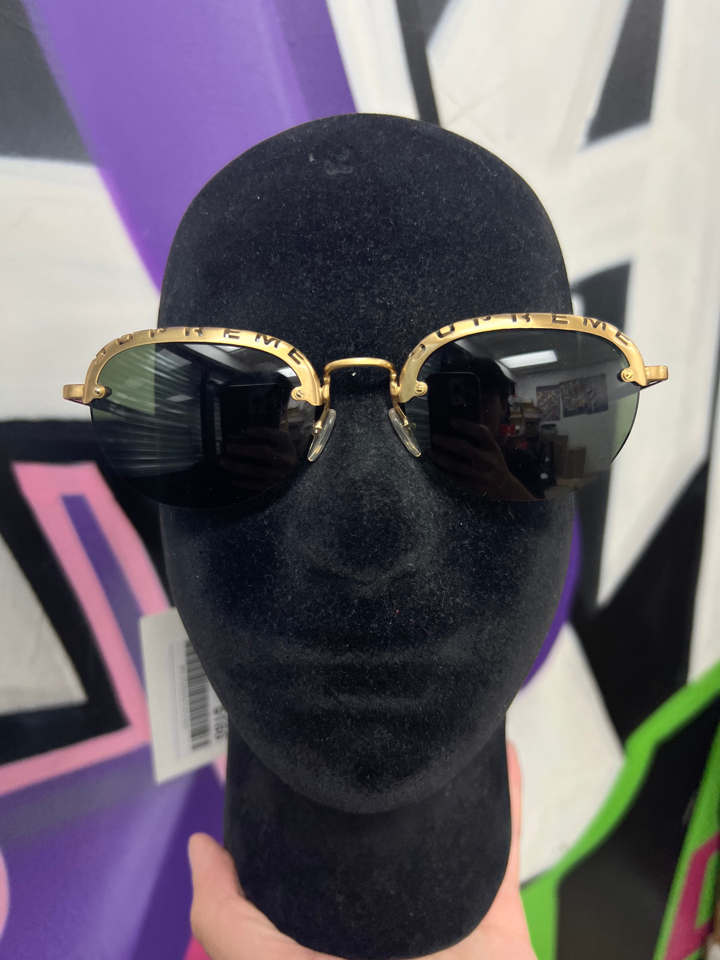 Supreme Elm Gold SS23 Sunglasses
