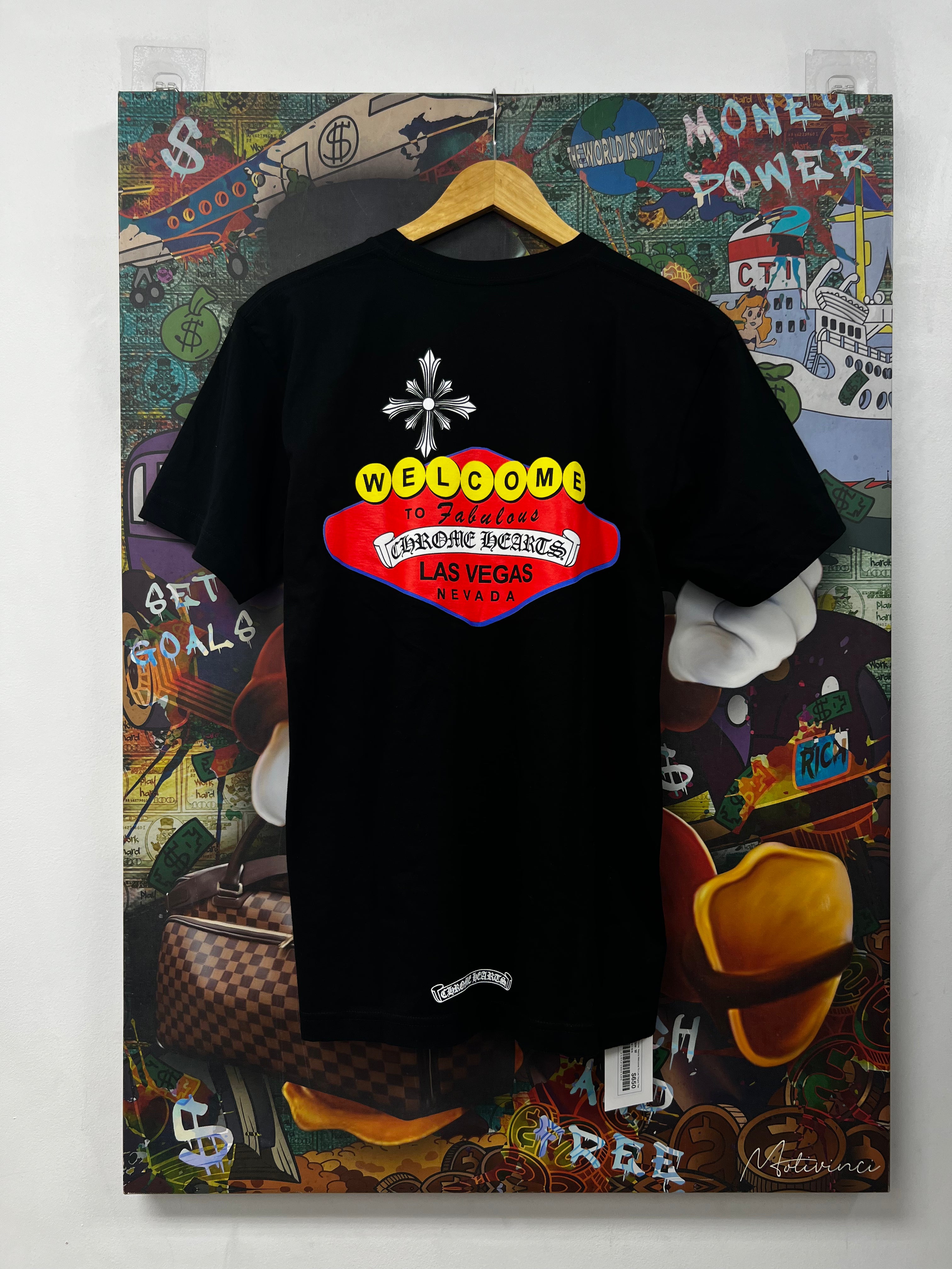 Chrome  Hearts Welcome To Las Vegas Tee