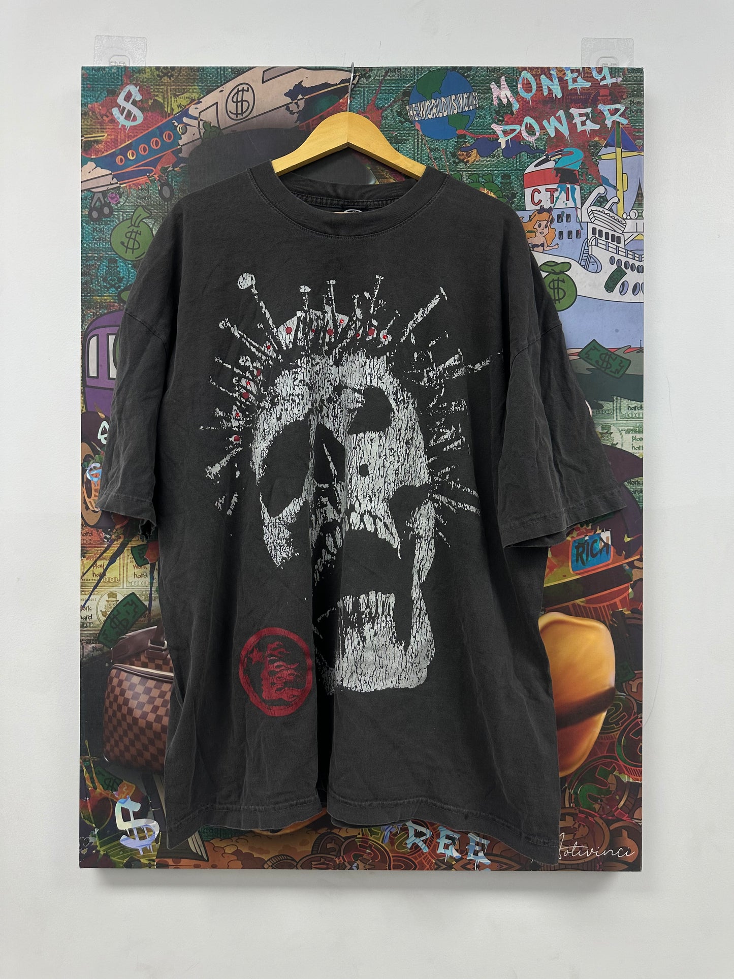 Hellstar Crowned Skull Tee Used XXL