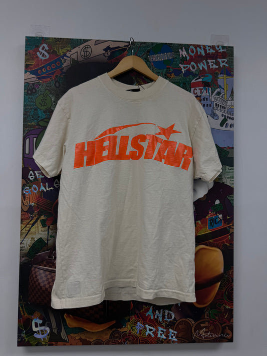 Hellstar Orange Sports Gel Tee Used Xs N/A