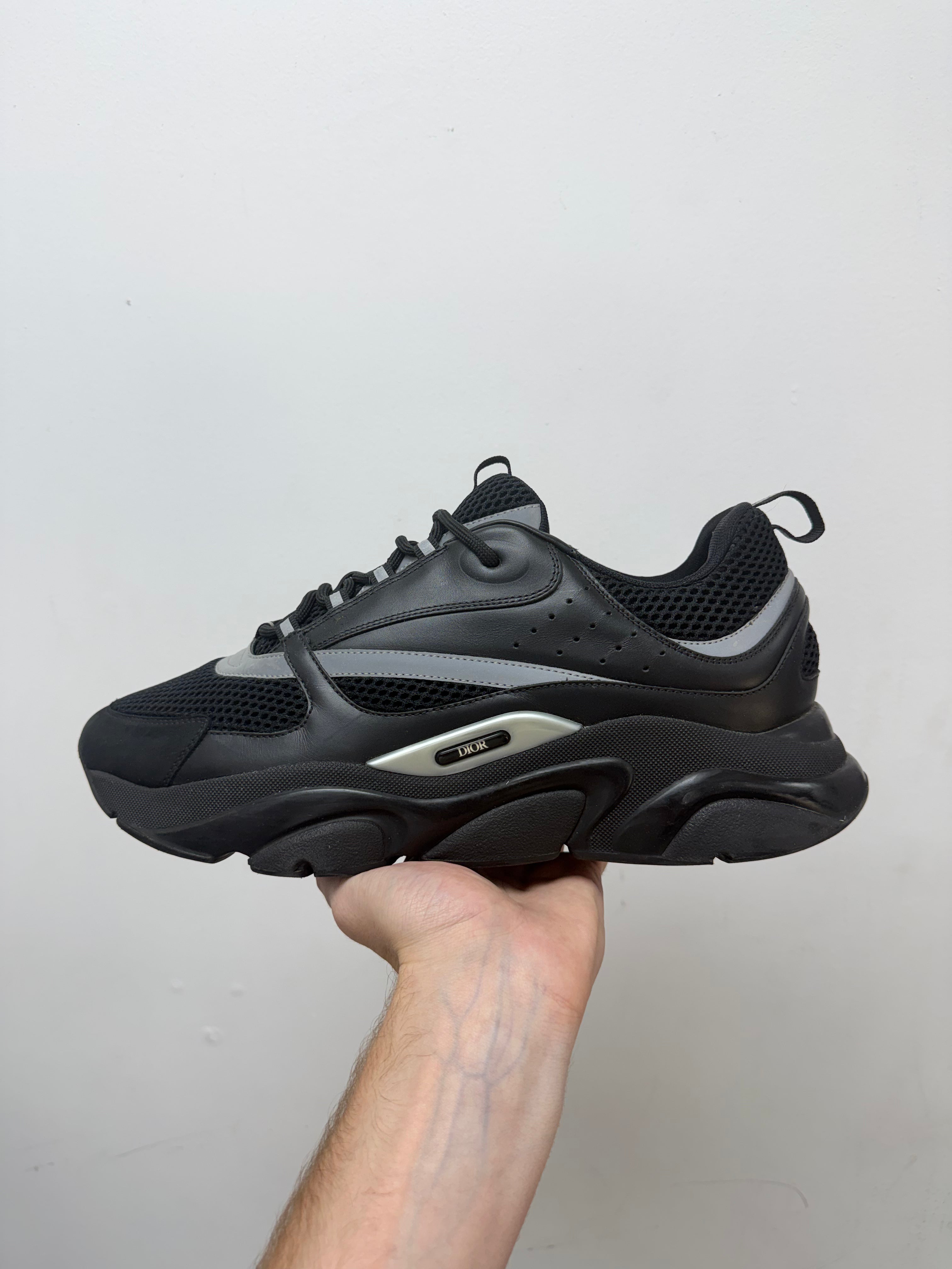 Dior Black Silver B22 Sneakers