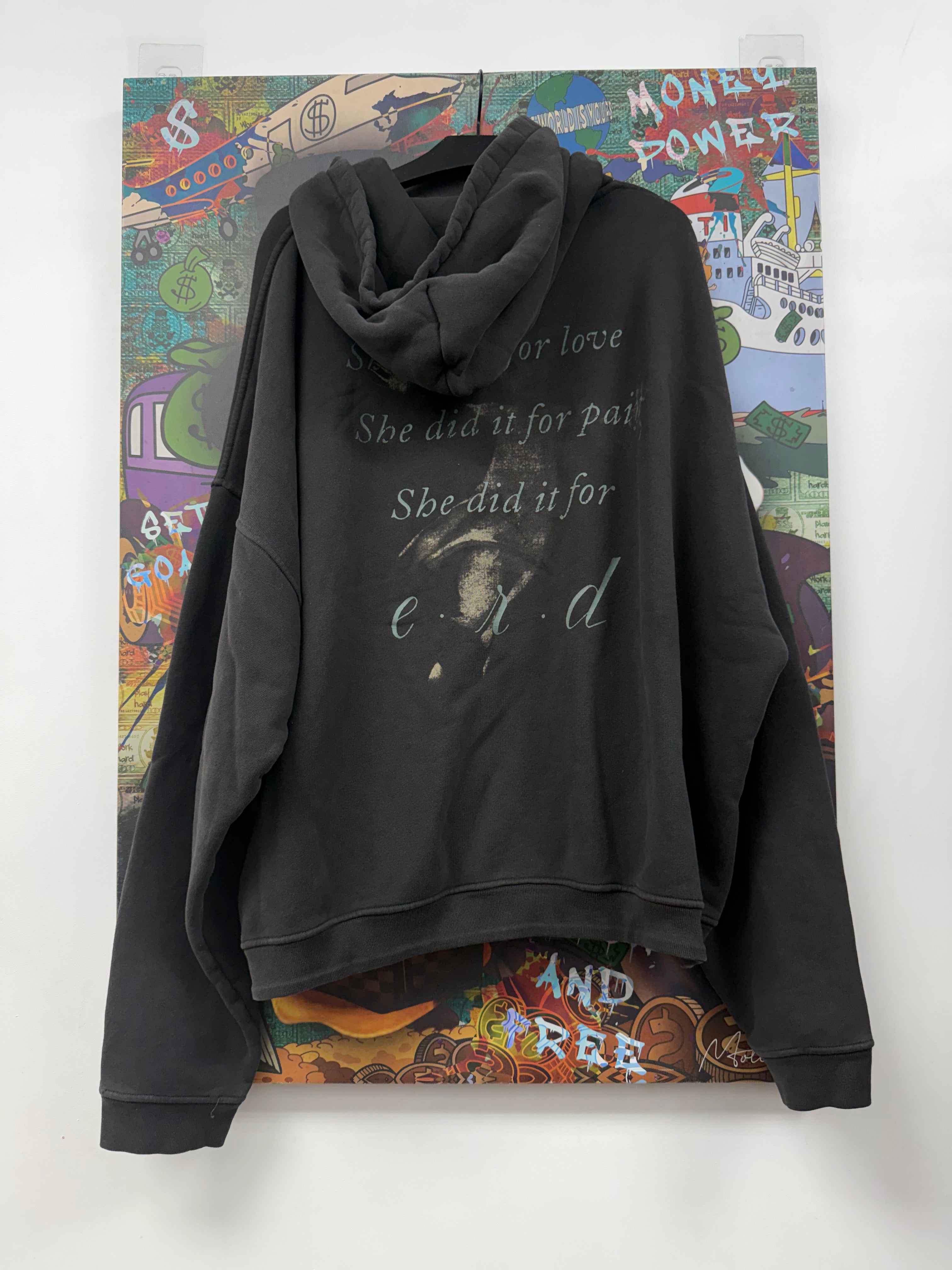 ENFANTS RICHES DÉPRIMÉS Dark Grey Well Of Loneliness Hoodie