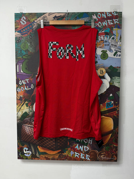 Chrome Hearts Matty Boy Jersey Red Form New Large