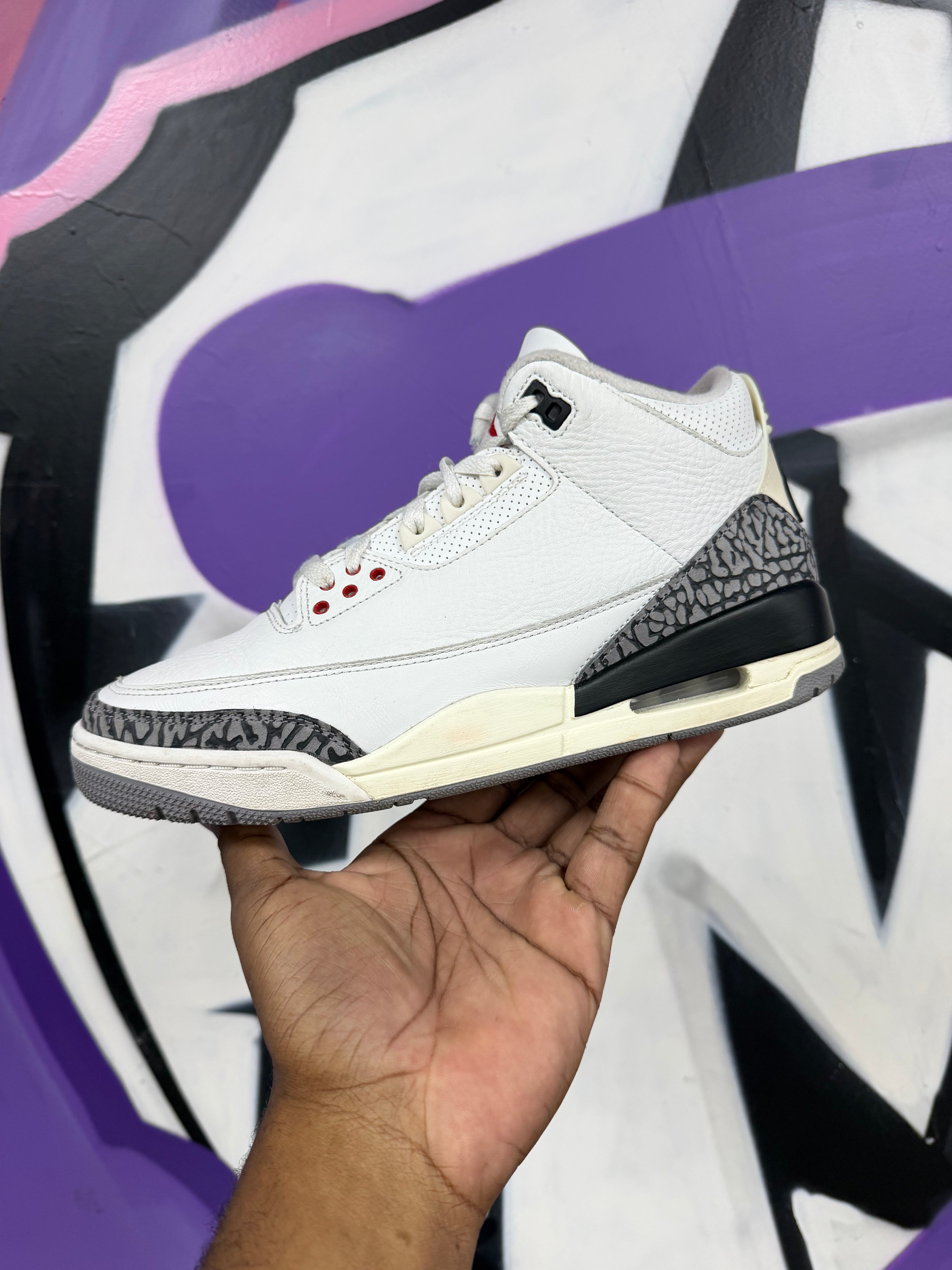 Jordan 3 White Cement Reimagined Sneakers