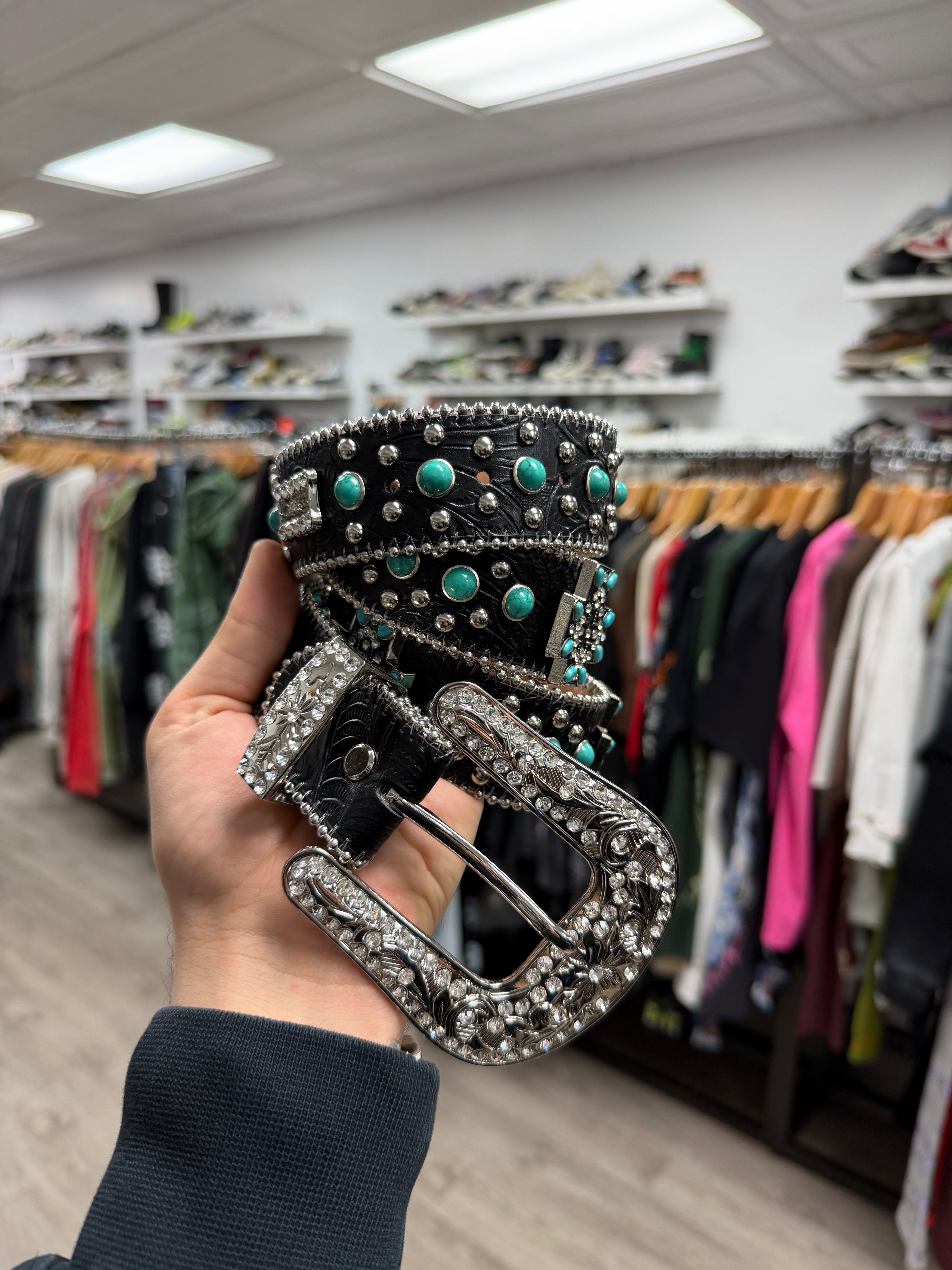 GV Gallery Black & Turquoise Belt