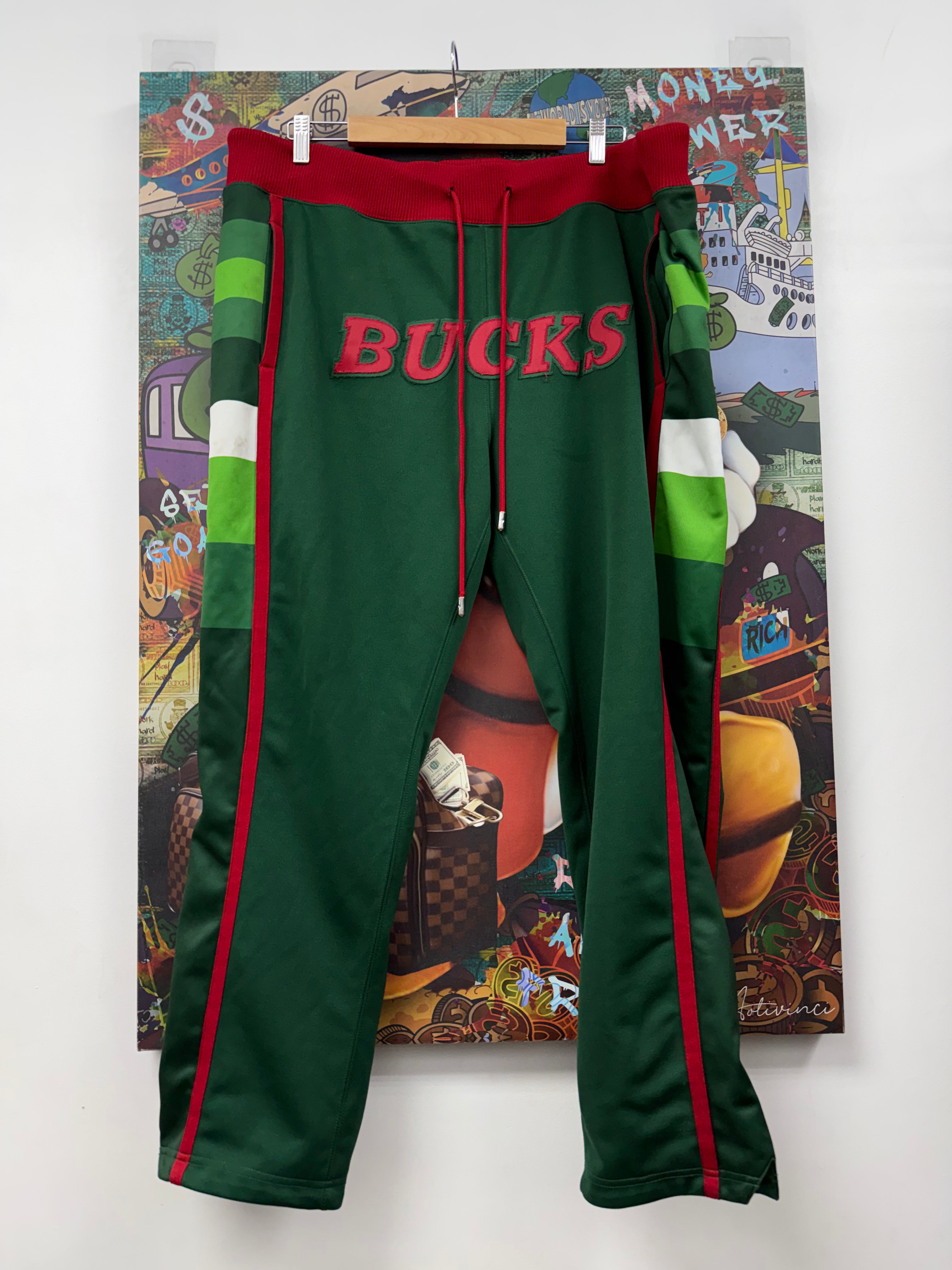 Just Don Green Red Bucks Sweats