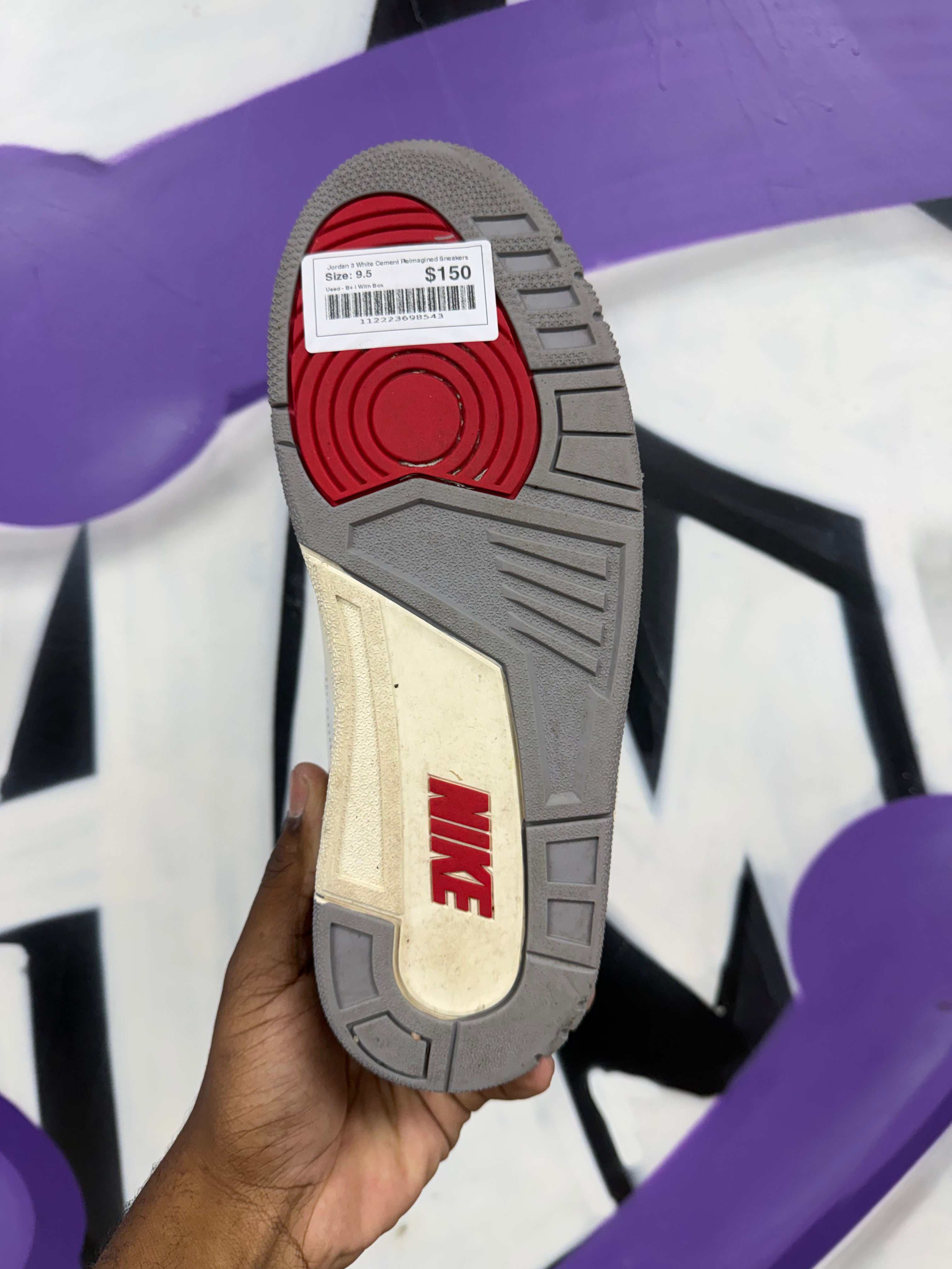 Jordan 3 White Cement Reimagined Sneakers