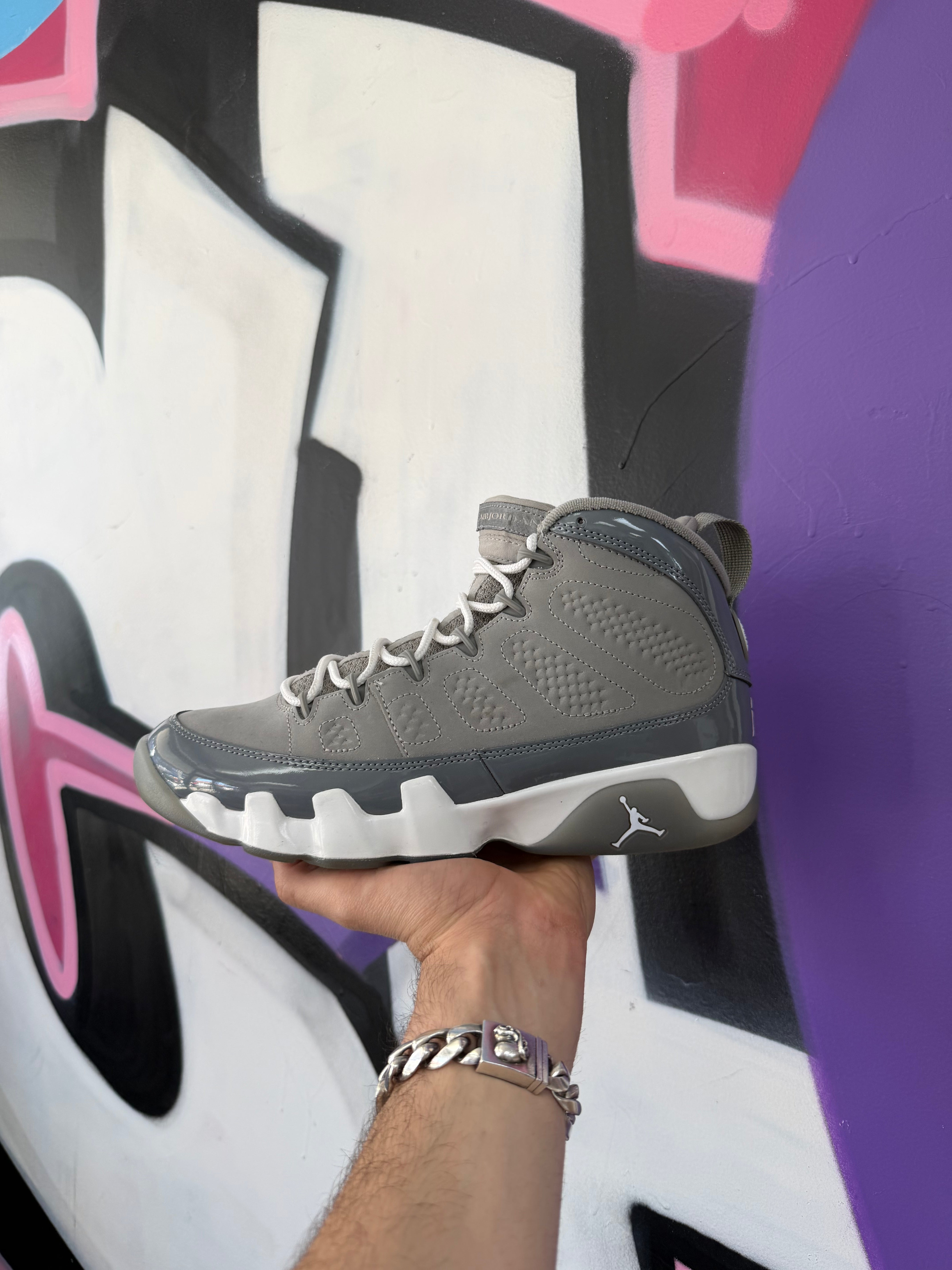 Jordan 9 Cool Grey Sneakers