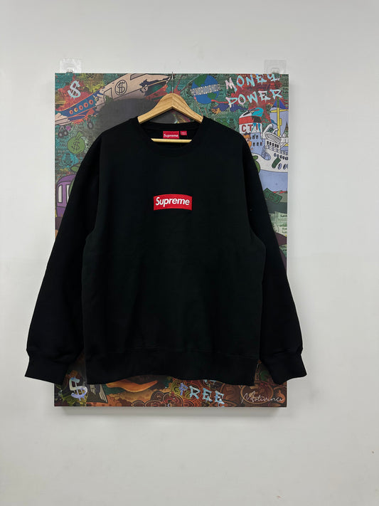 Supreme Box Logo Crewneck Black  New XL N/A