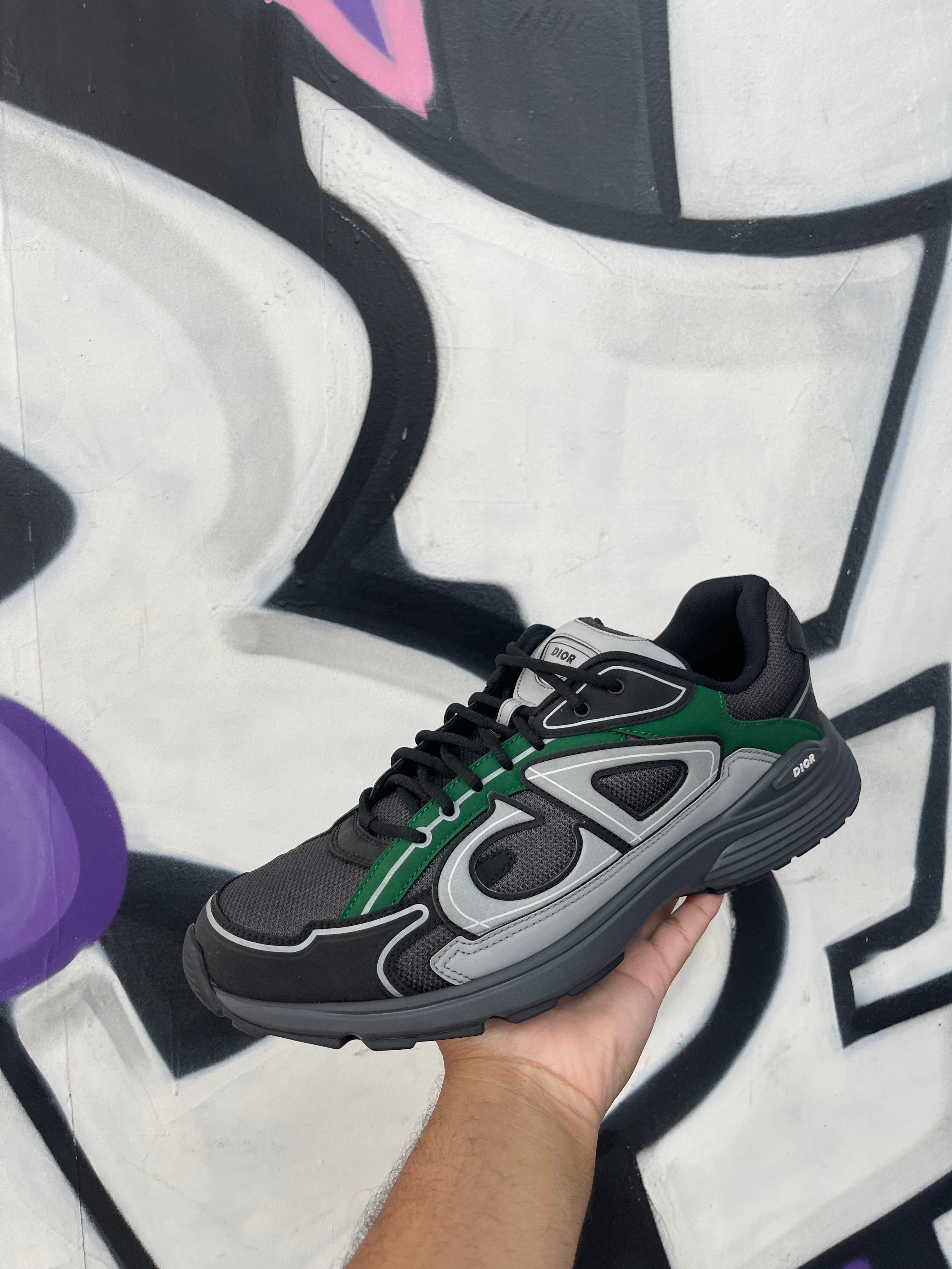 Dior Black Green B30 Sneakers