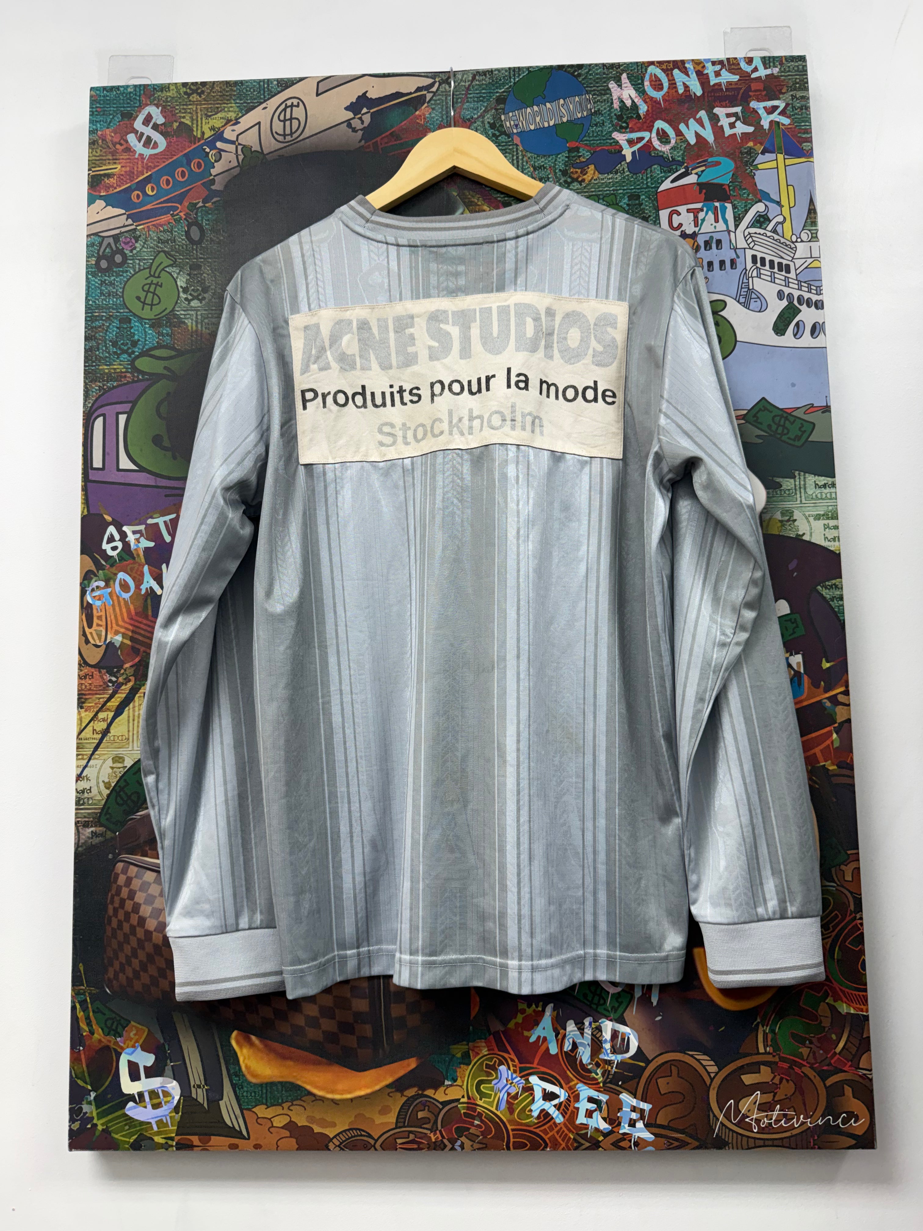 Acne Studios Silver Jersey Long Sleeve