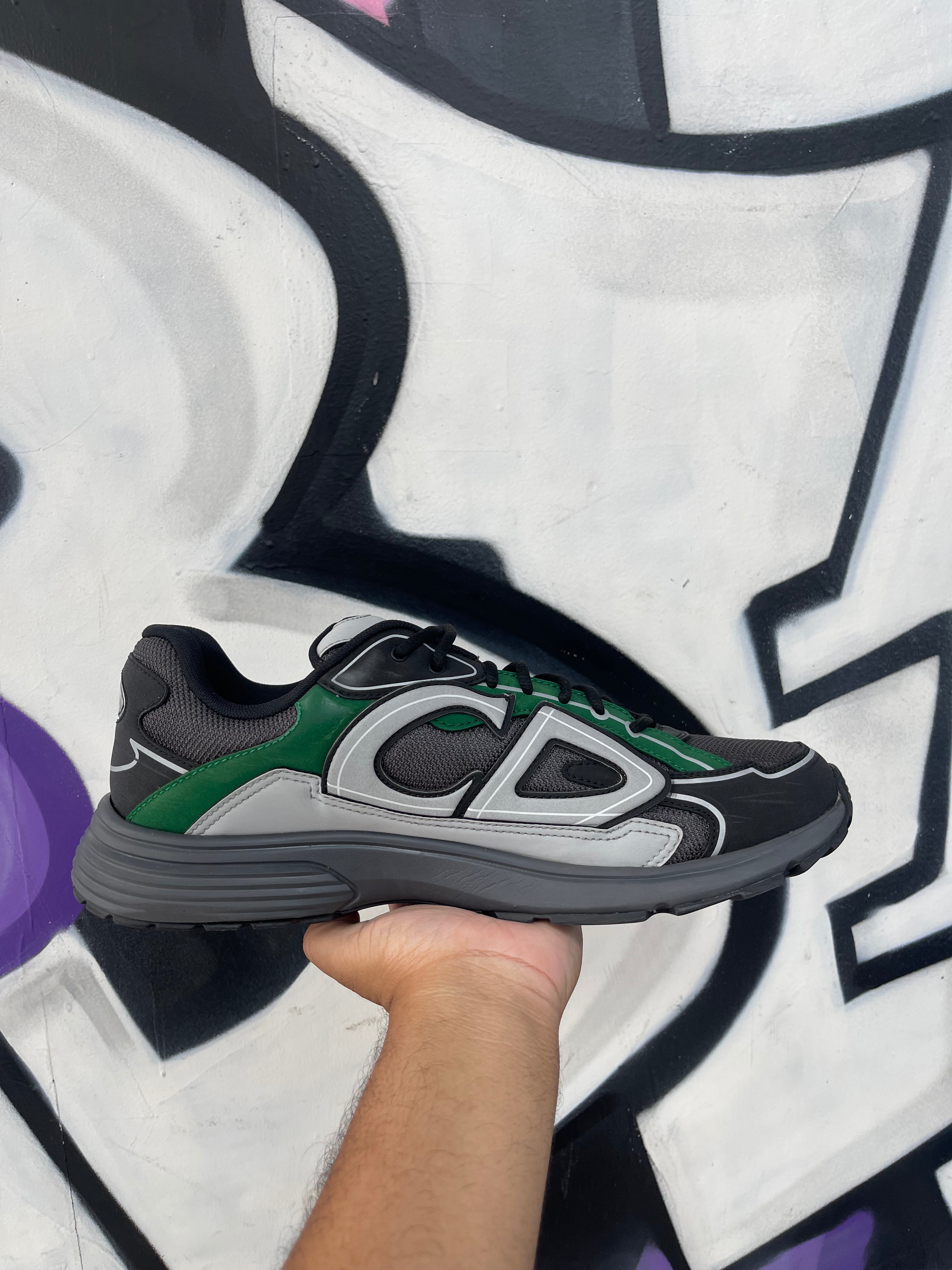 Dior Black Green B30 Sneakers