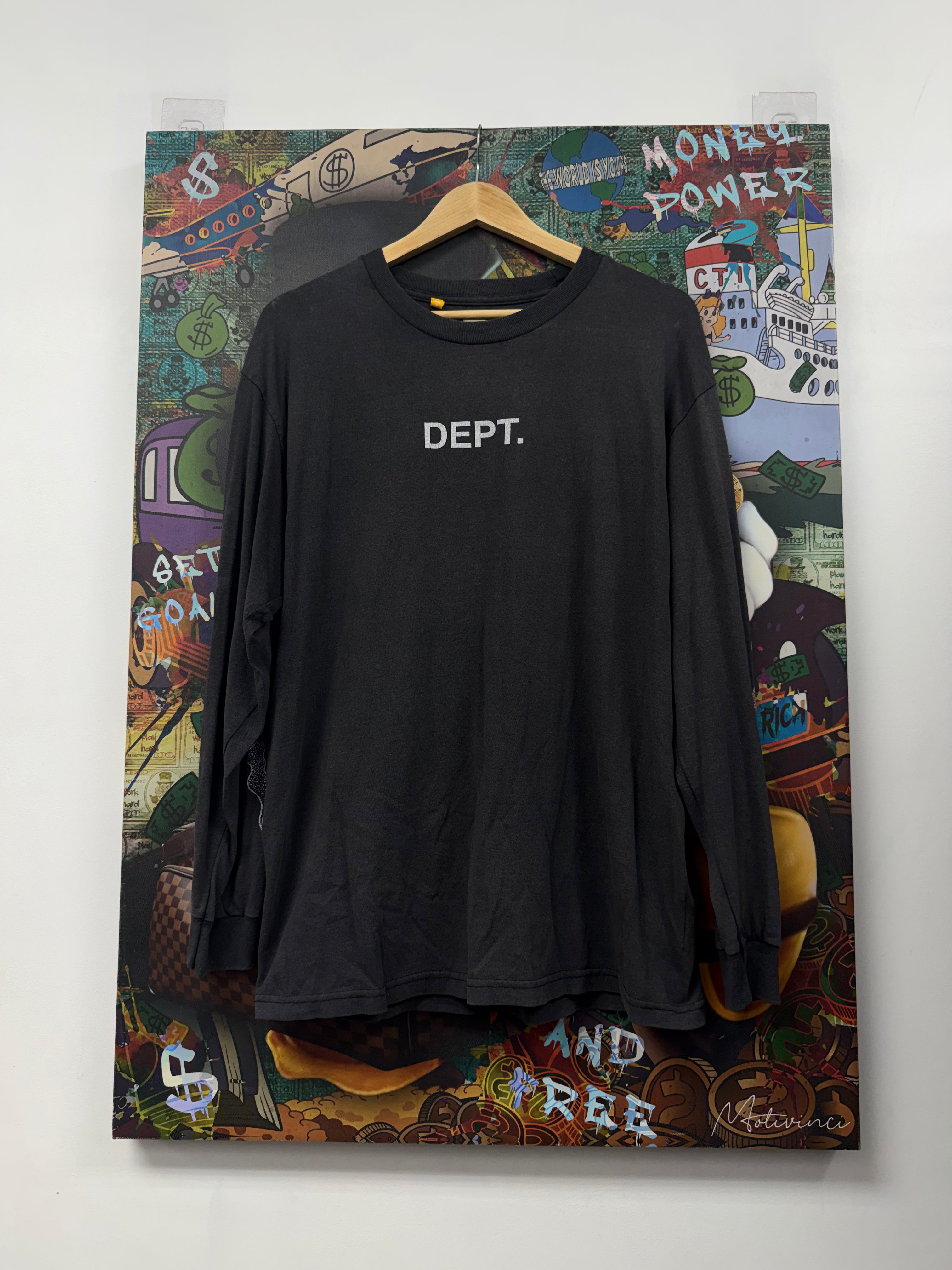 Gallery Dept Grey Flames Long Sleeve