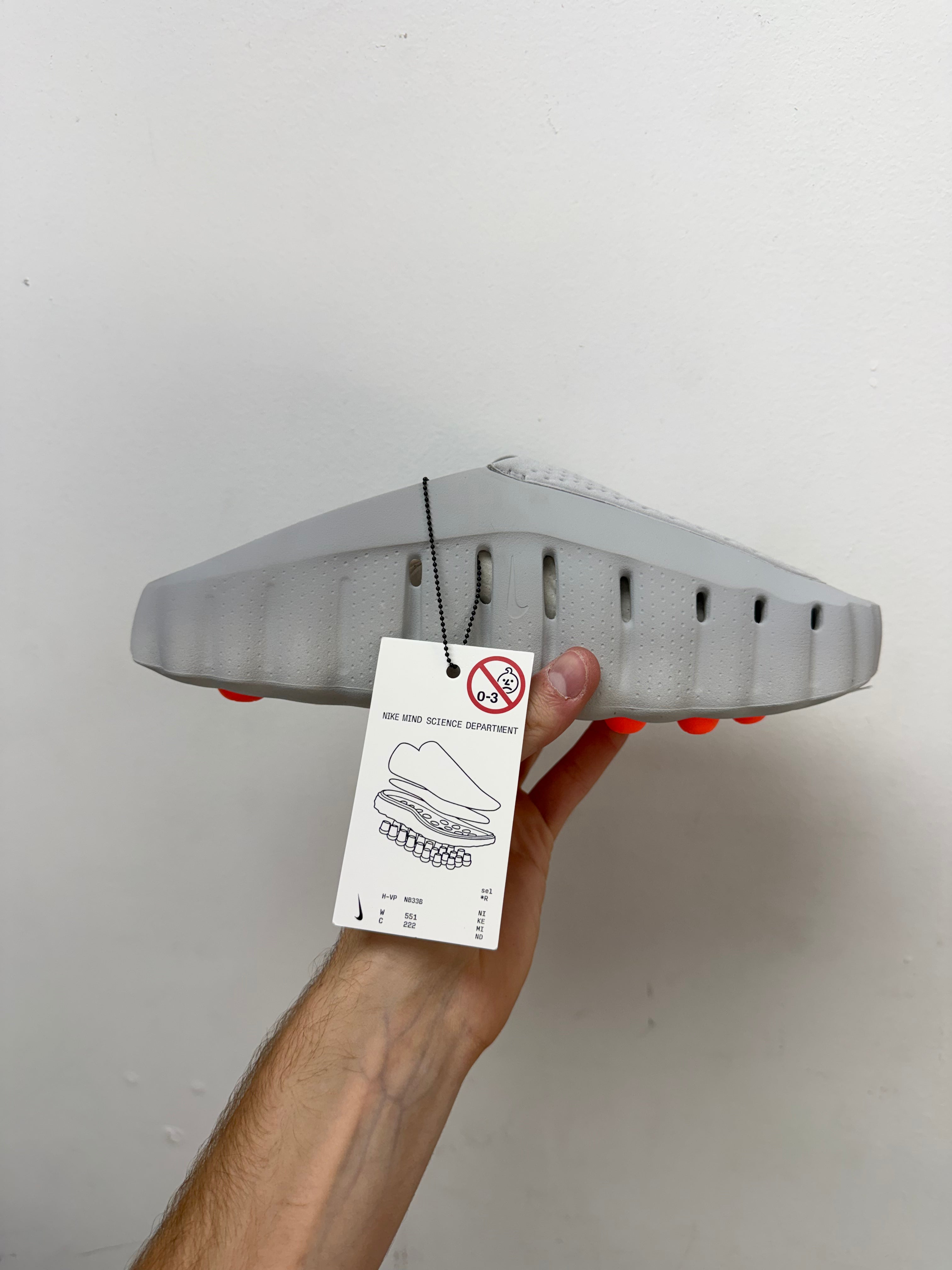 Nike Mind 001 Light Smoke Grey Slides