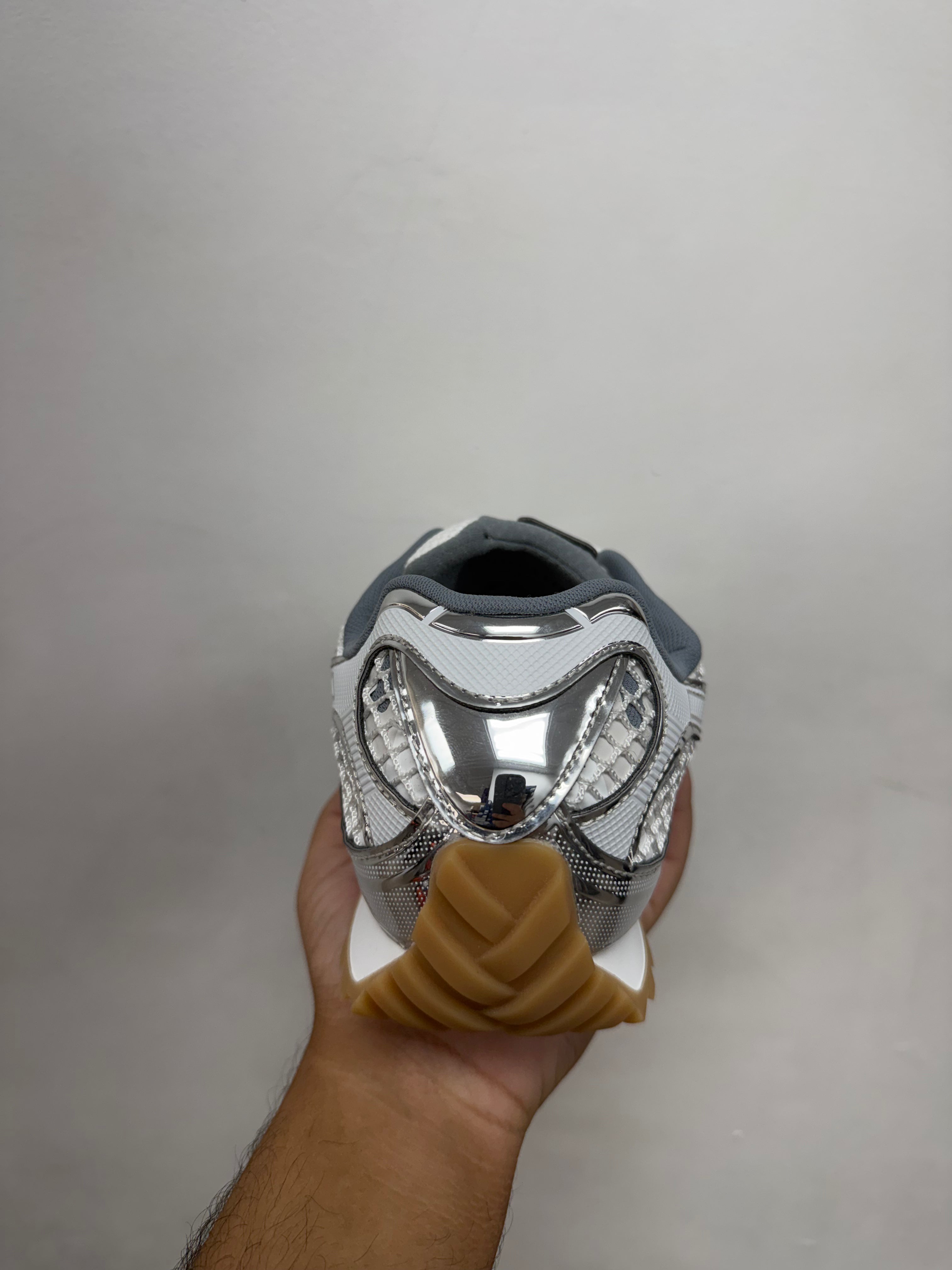 Bottega Veneta Silver Orbit Sneakers