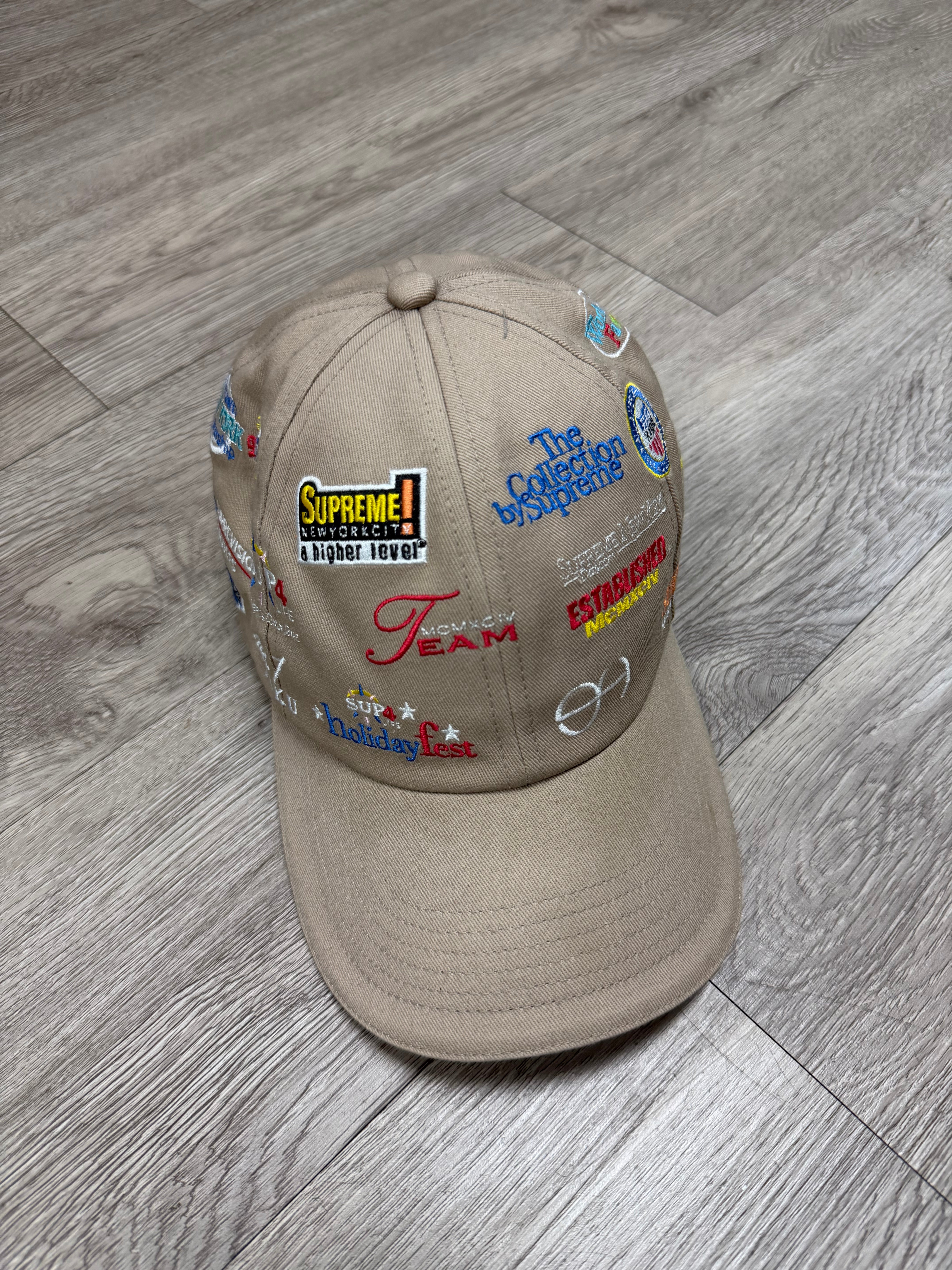 Supreme Beige F1 Cap