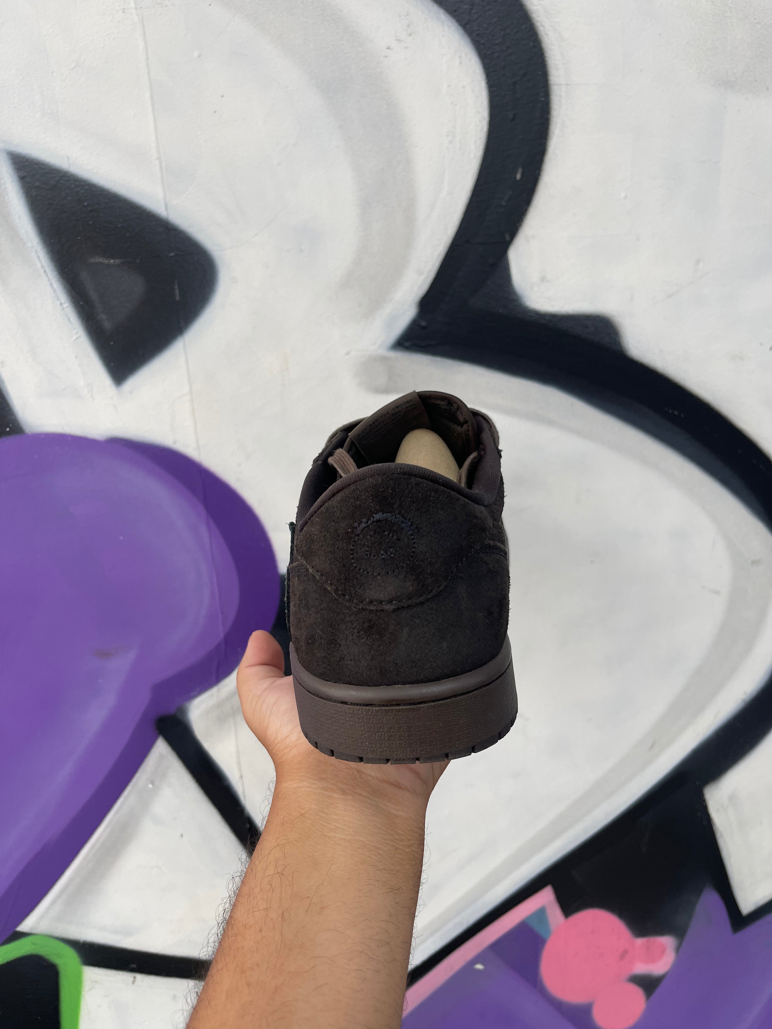 Jordan 1 Low Travis Scott Velvet Sneakers