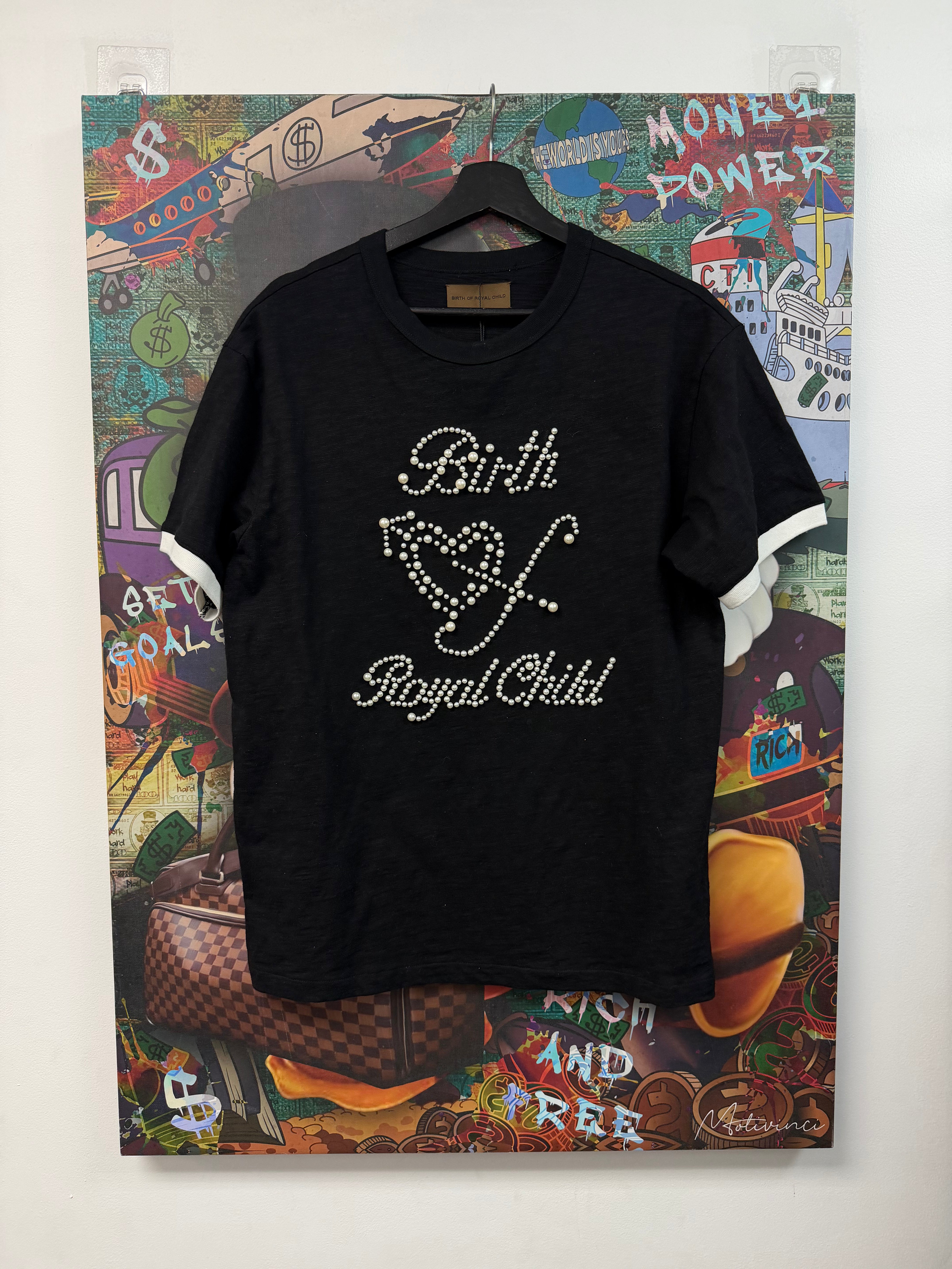 Birth Of A Royal Child Black Pearl Tee
