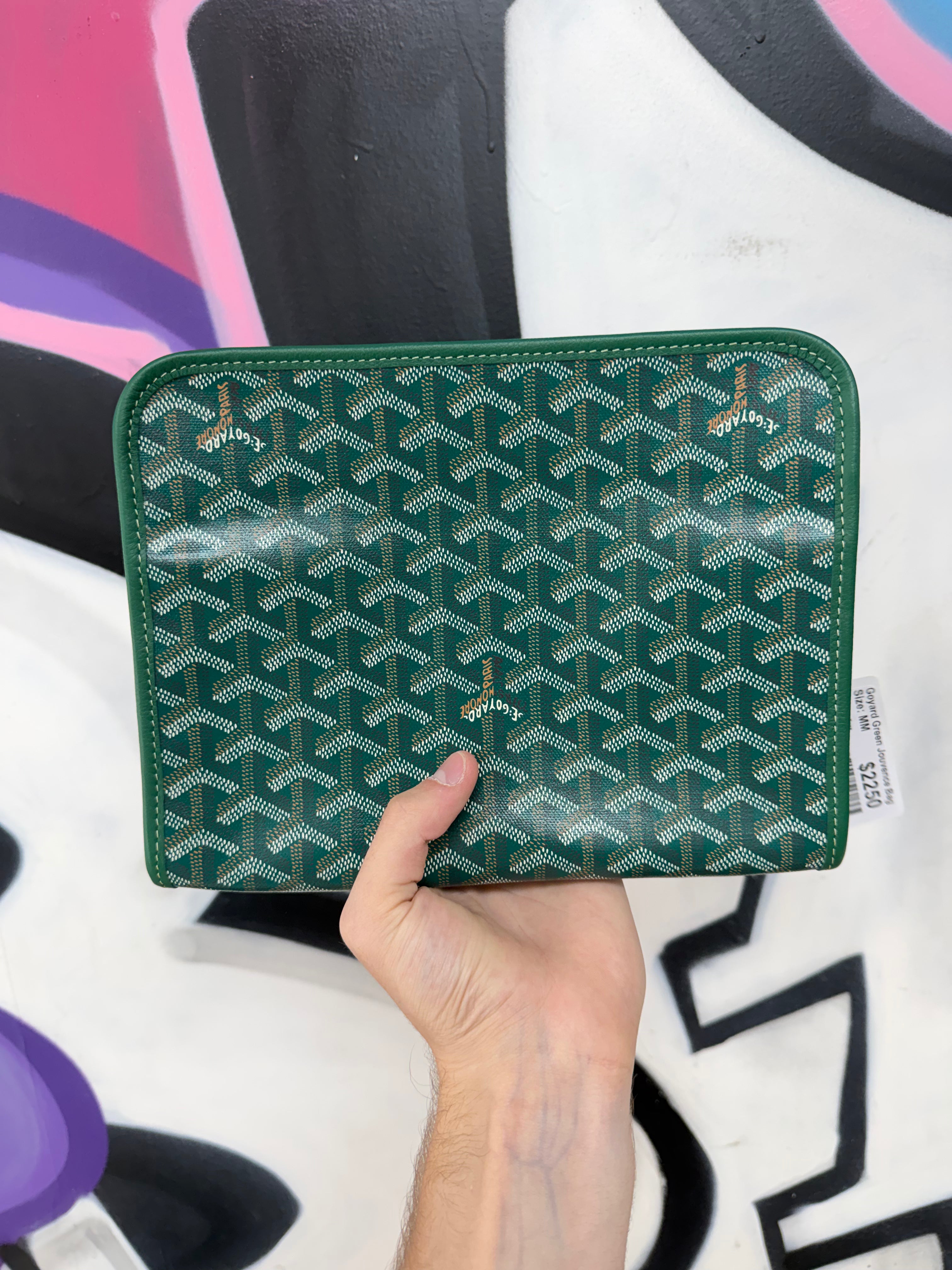 Goyard Green Jouvence Bag