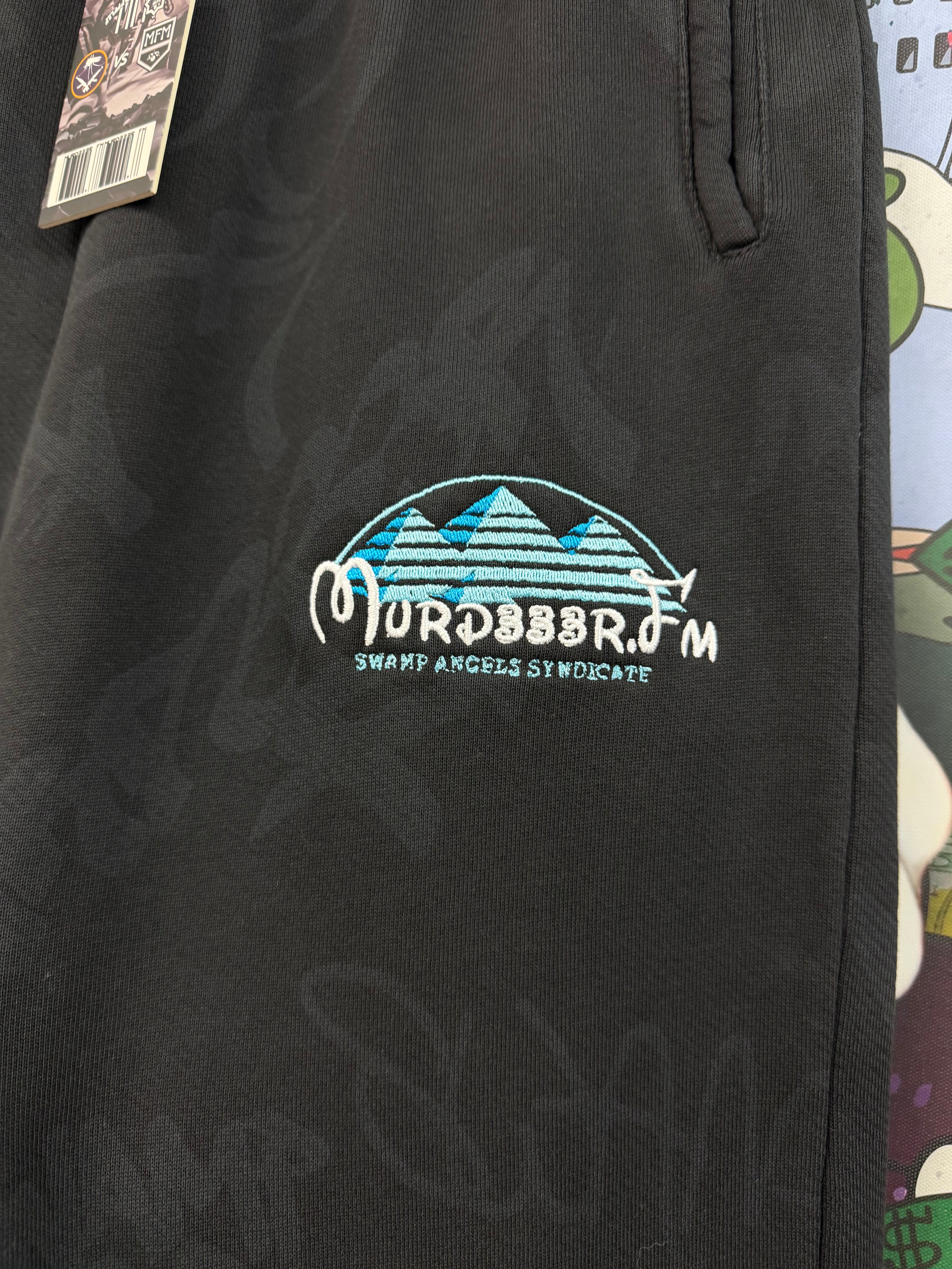 Murder.FM Black Disney Sweats