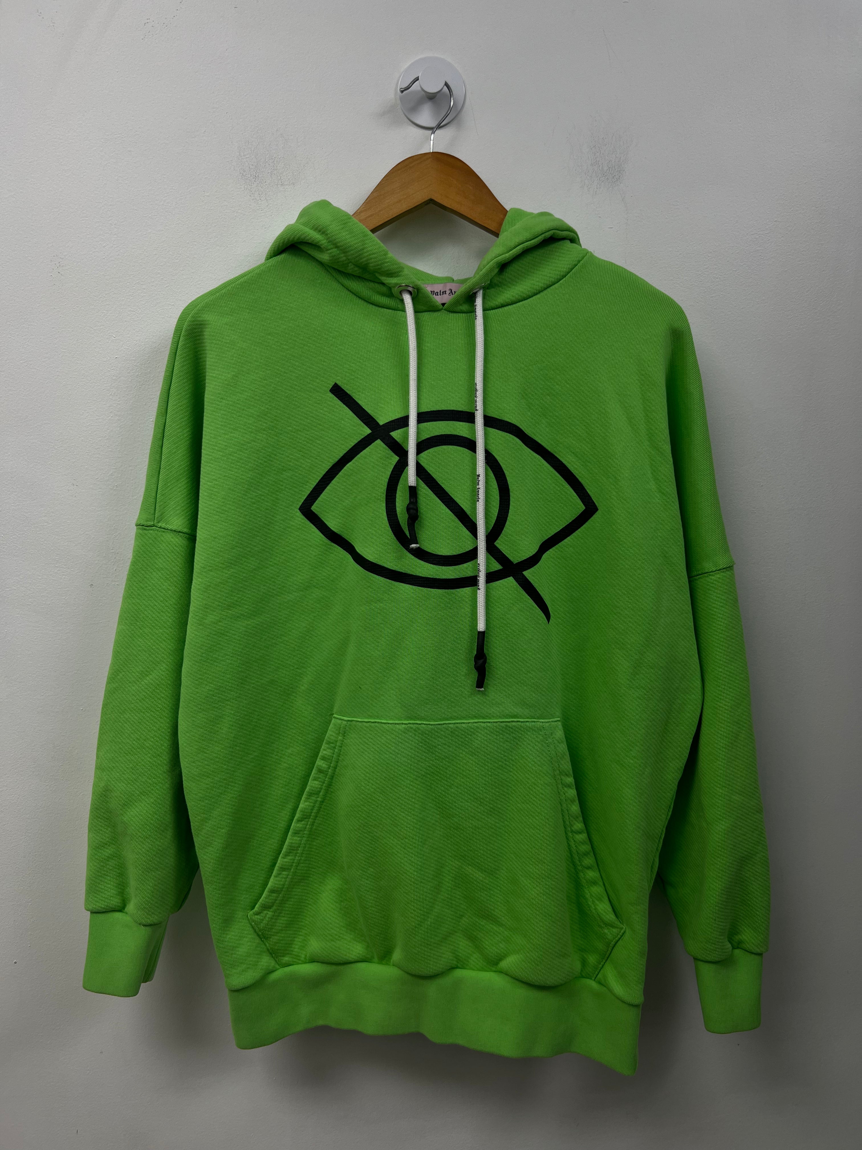 Palm Angels Green Eye Hoodie