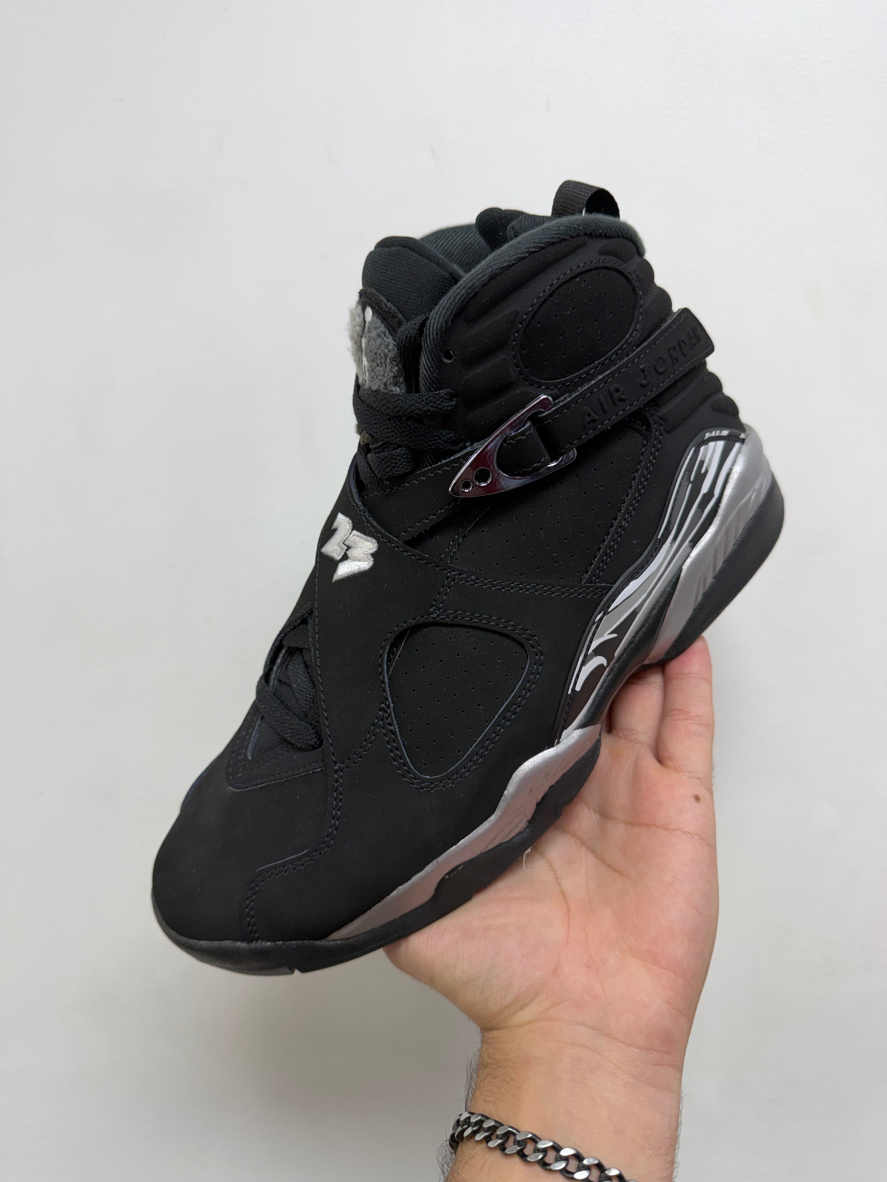 Jordan 8 Chrome Sneakers