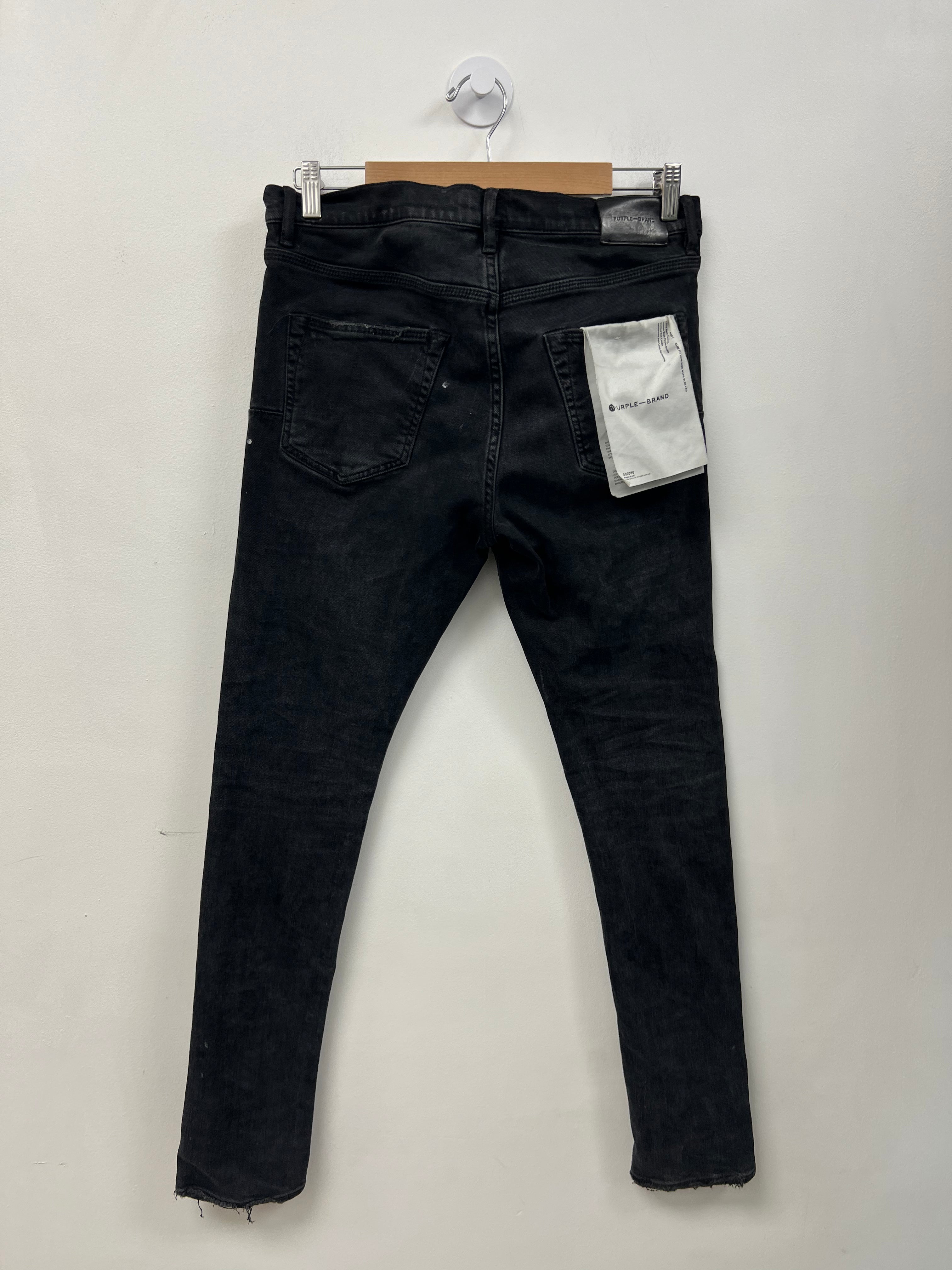 Purple Brand Black Jeans