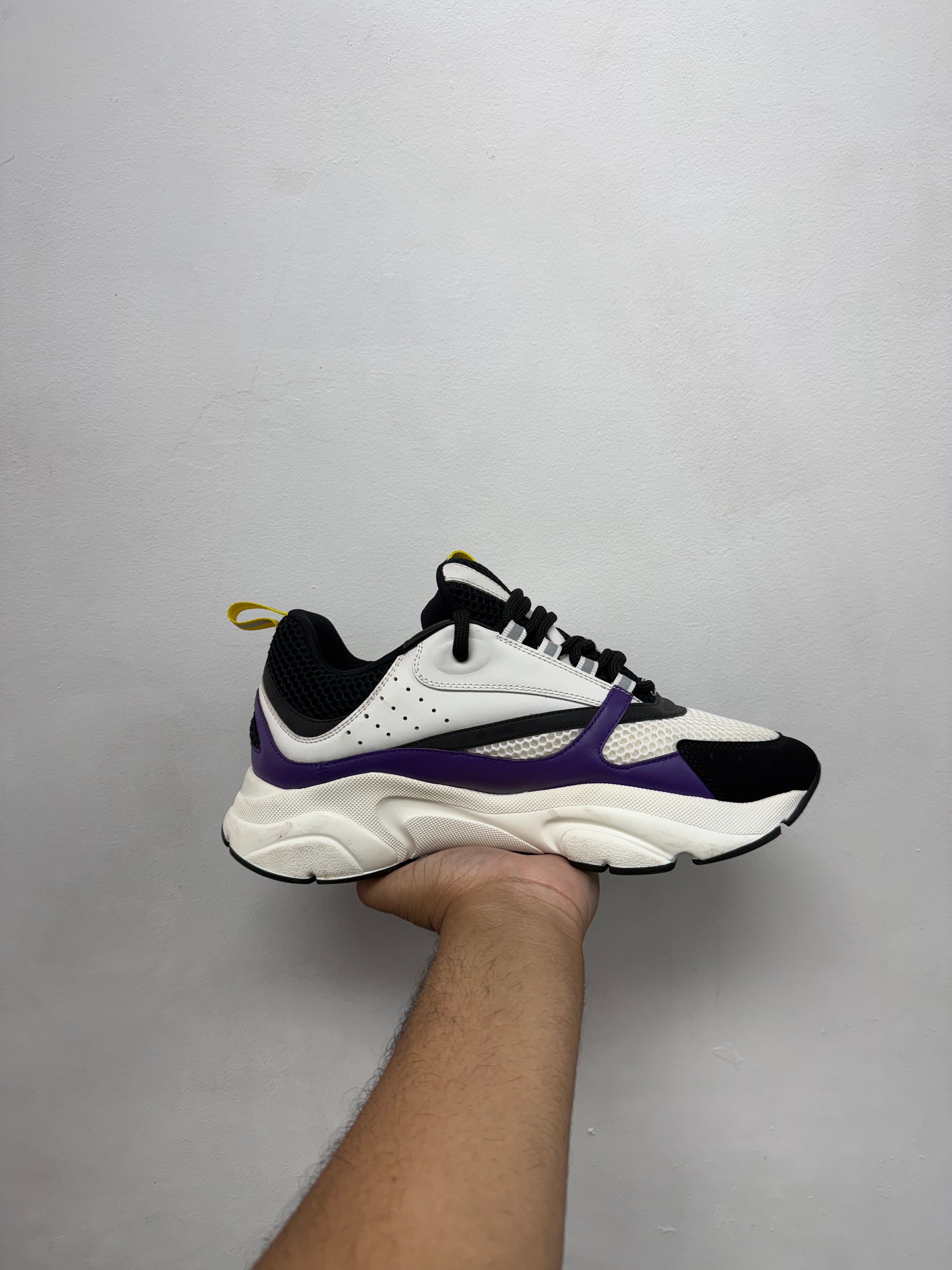 Dior B22 Lakers Yellow Sneakers