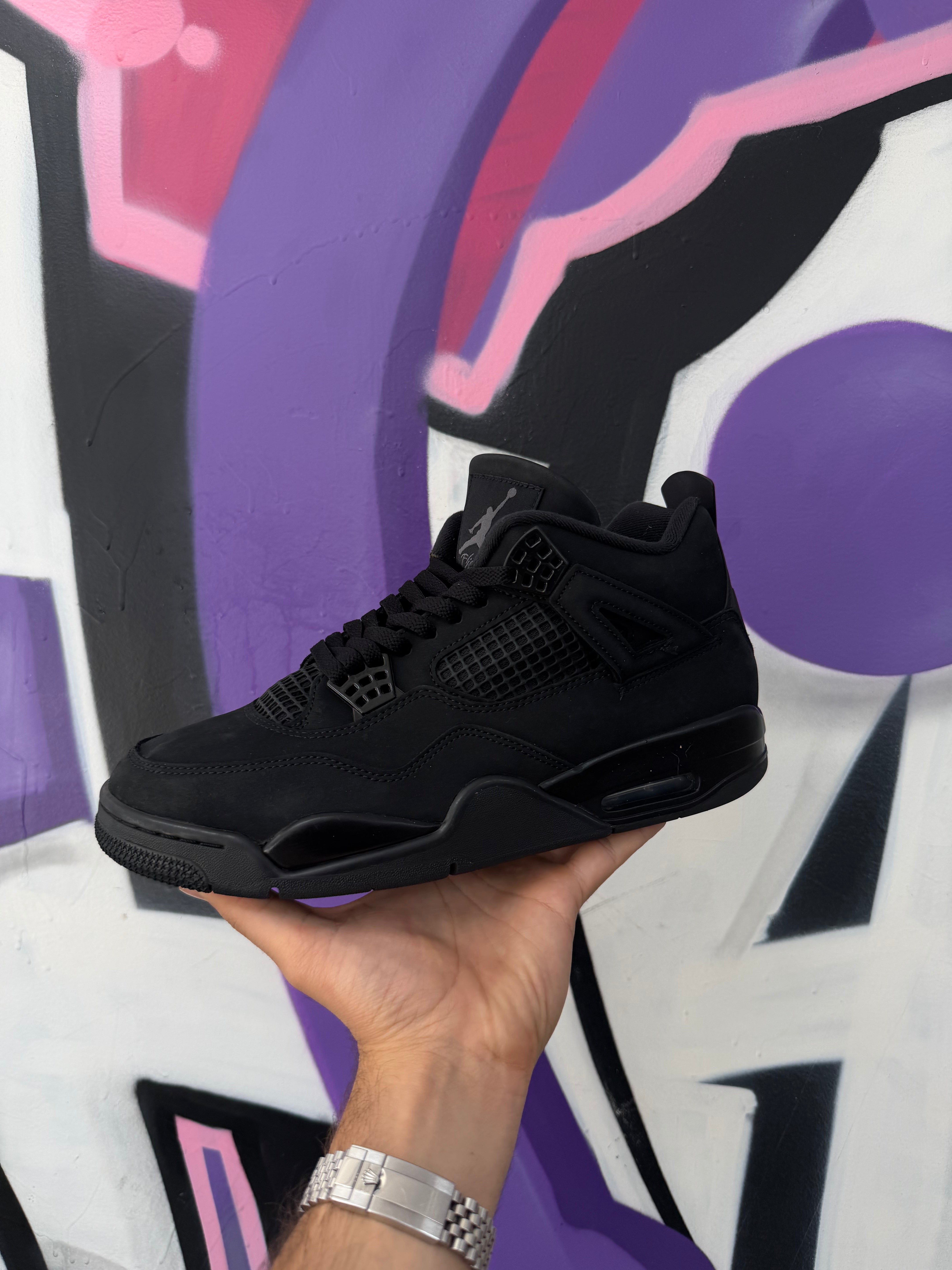 Jordan 4 Black Cat Sneakers