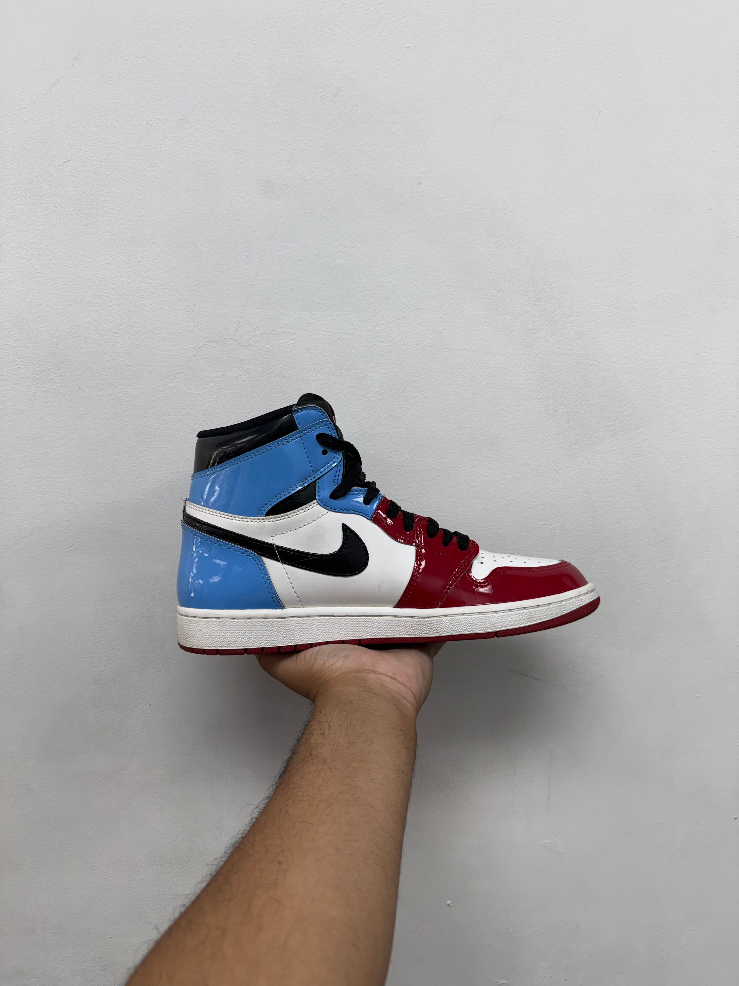 Jordan 1 Fearless Patent Sneakers