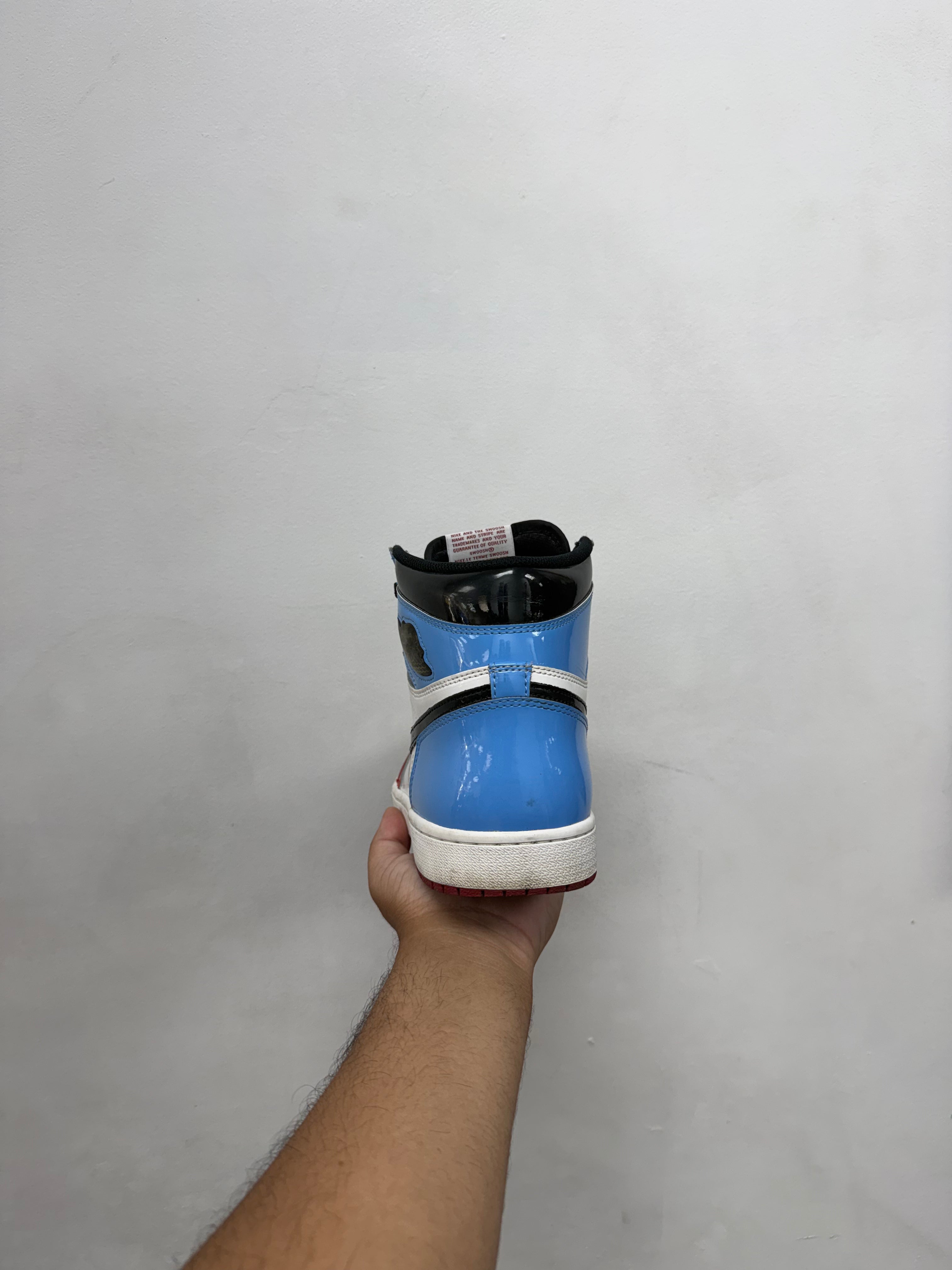Jordan 1 Fearless Patent Sneakers