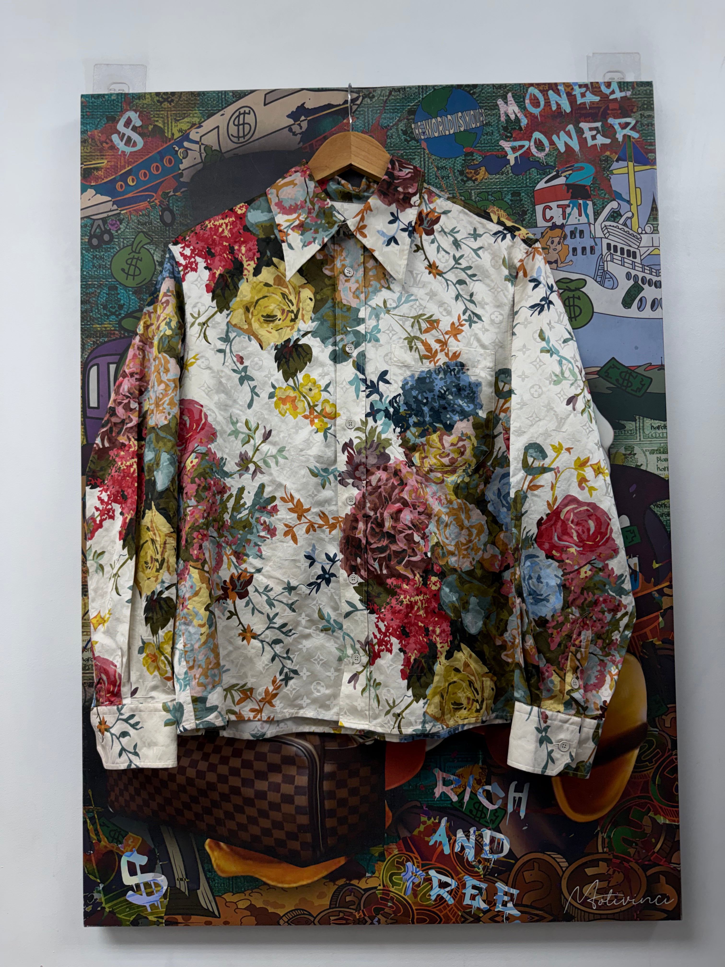Louis Vuitton Floral Button Up