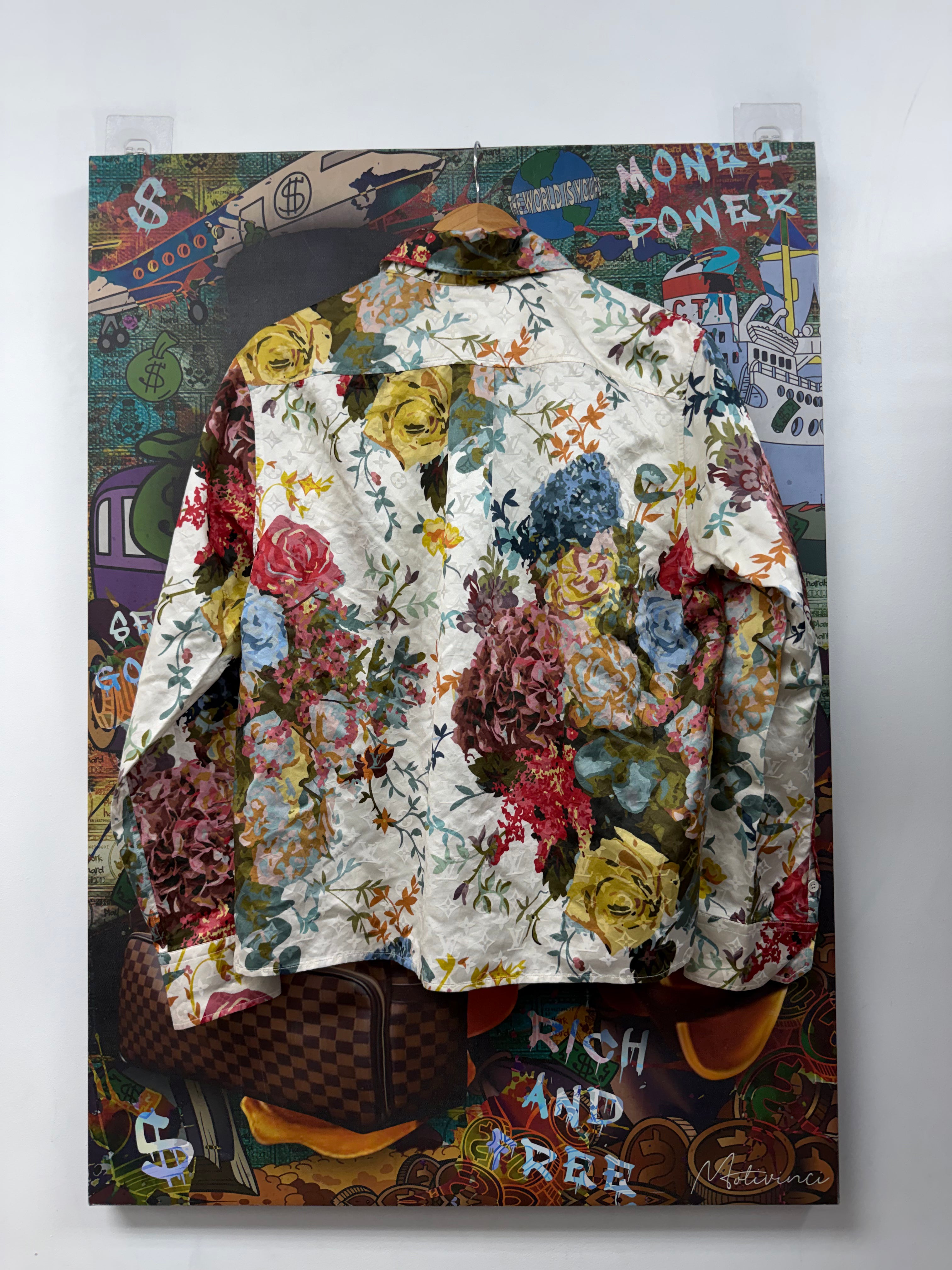 Louis Vuitton Floral Button Up