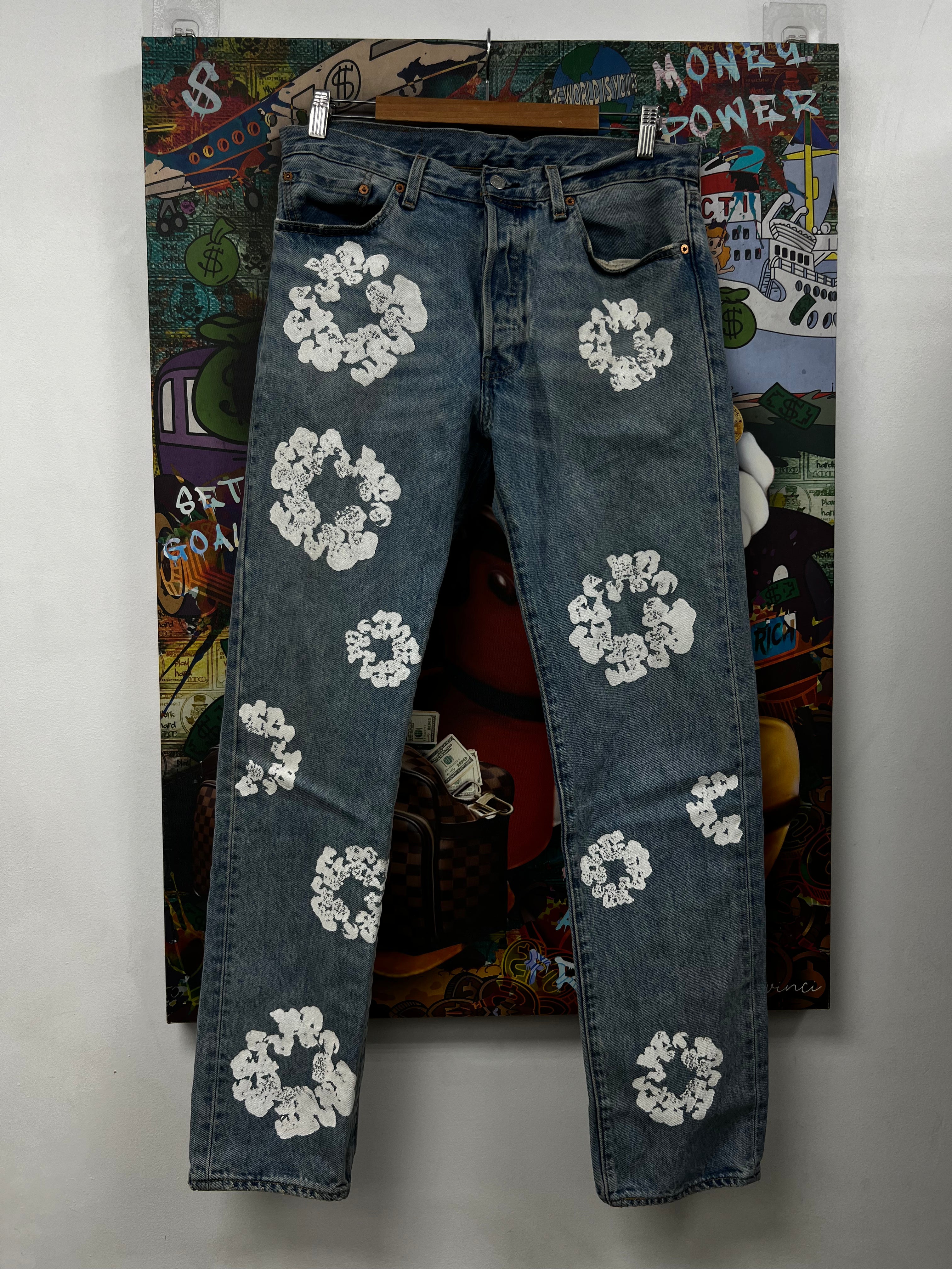 Denim Tears Light Wash Jeans