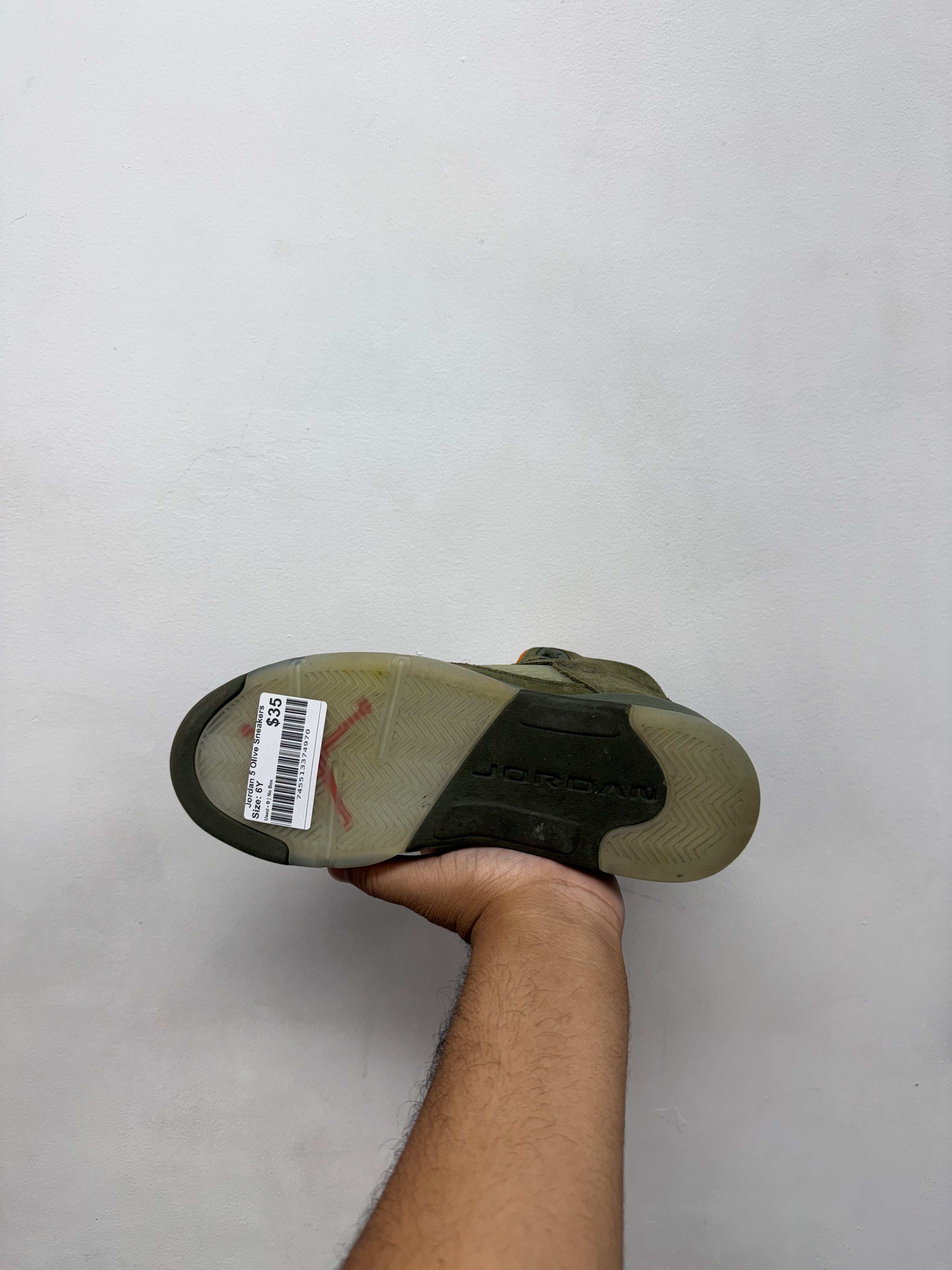 Jordan 5 Olive Sneakers