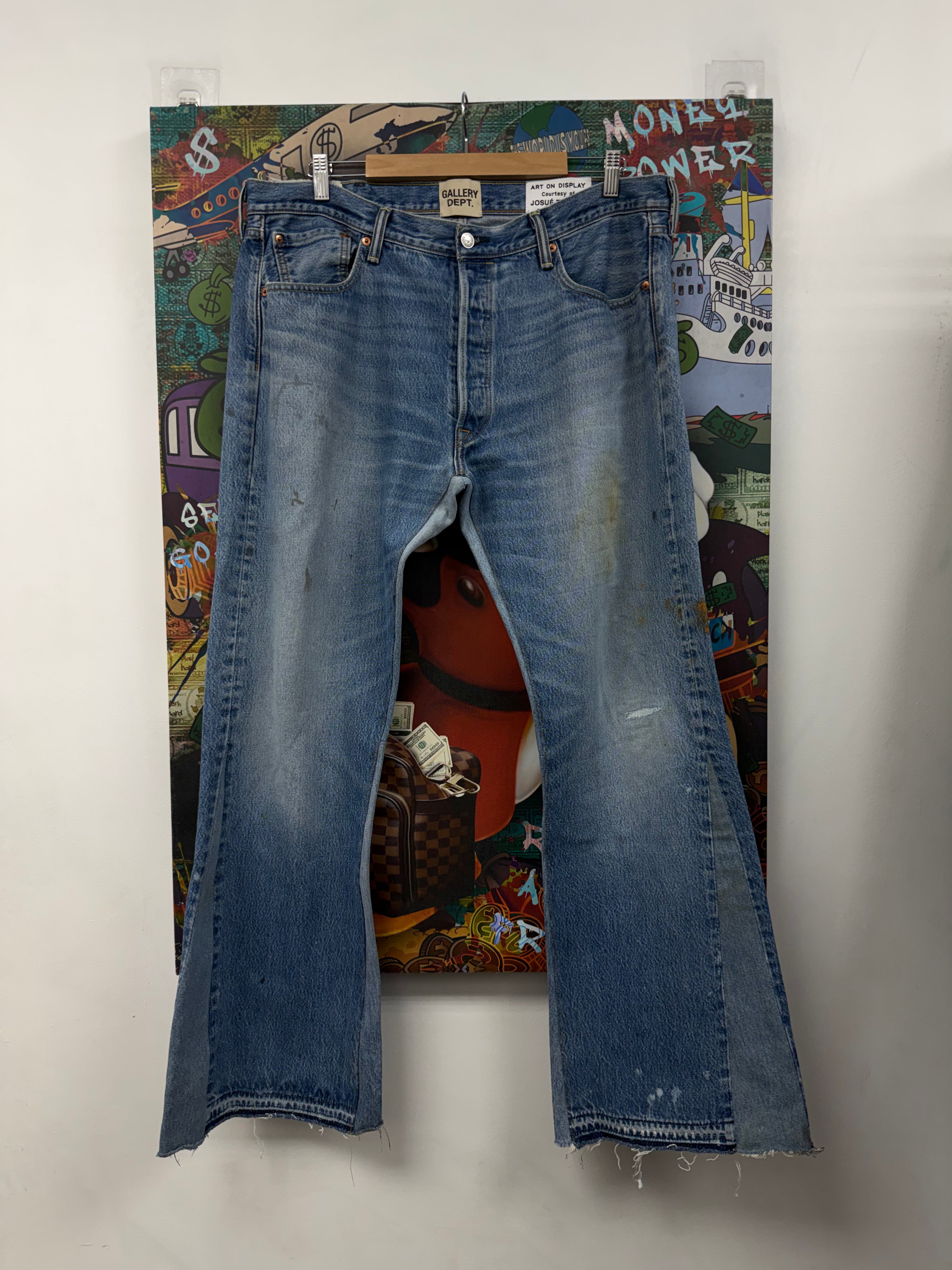 Gallery Dept Vintage Wash Flared Jeans