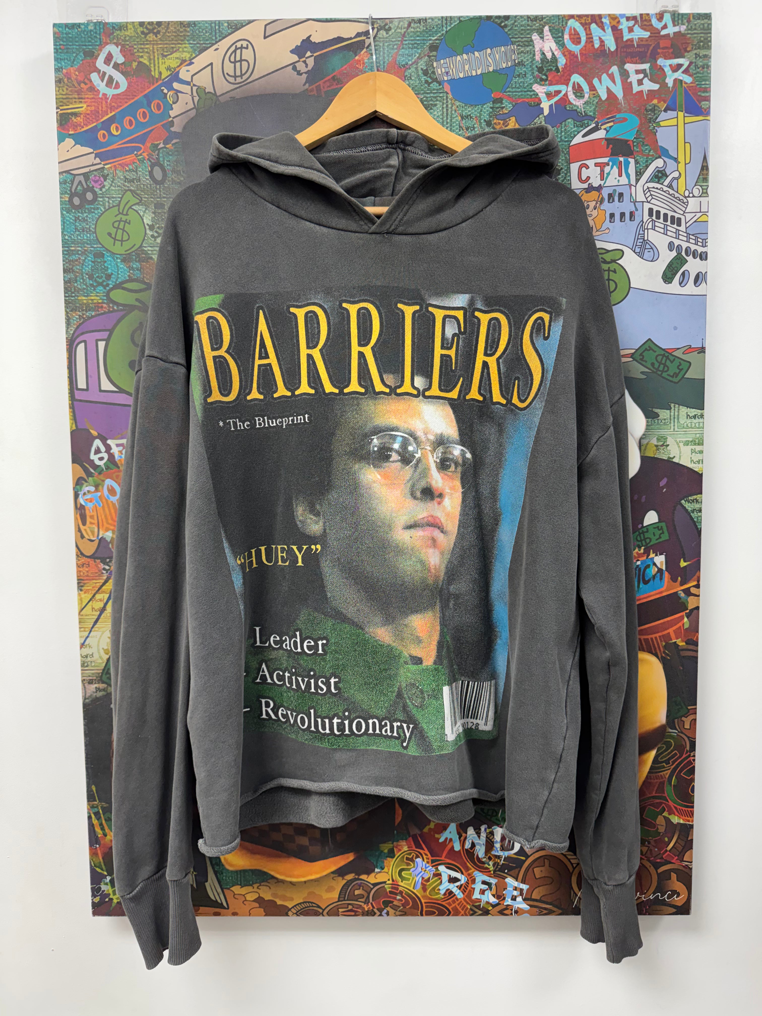 Barriers Grey Huey Hoodie