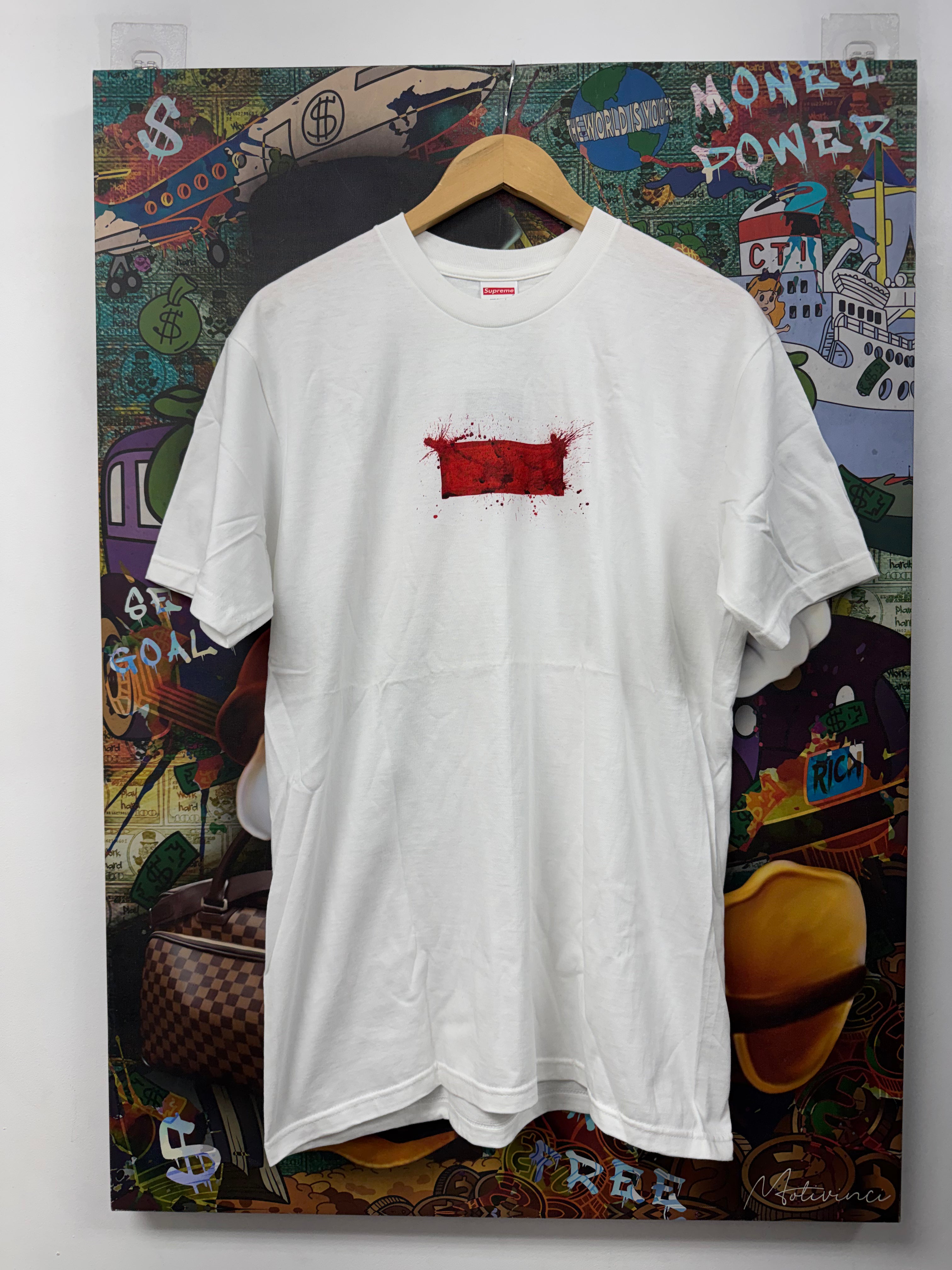 Supreme White Ralph Steadman Tee