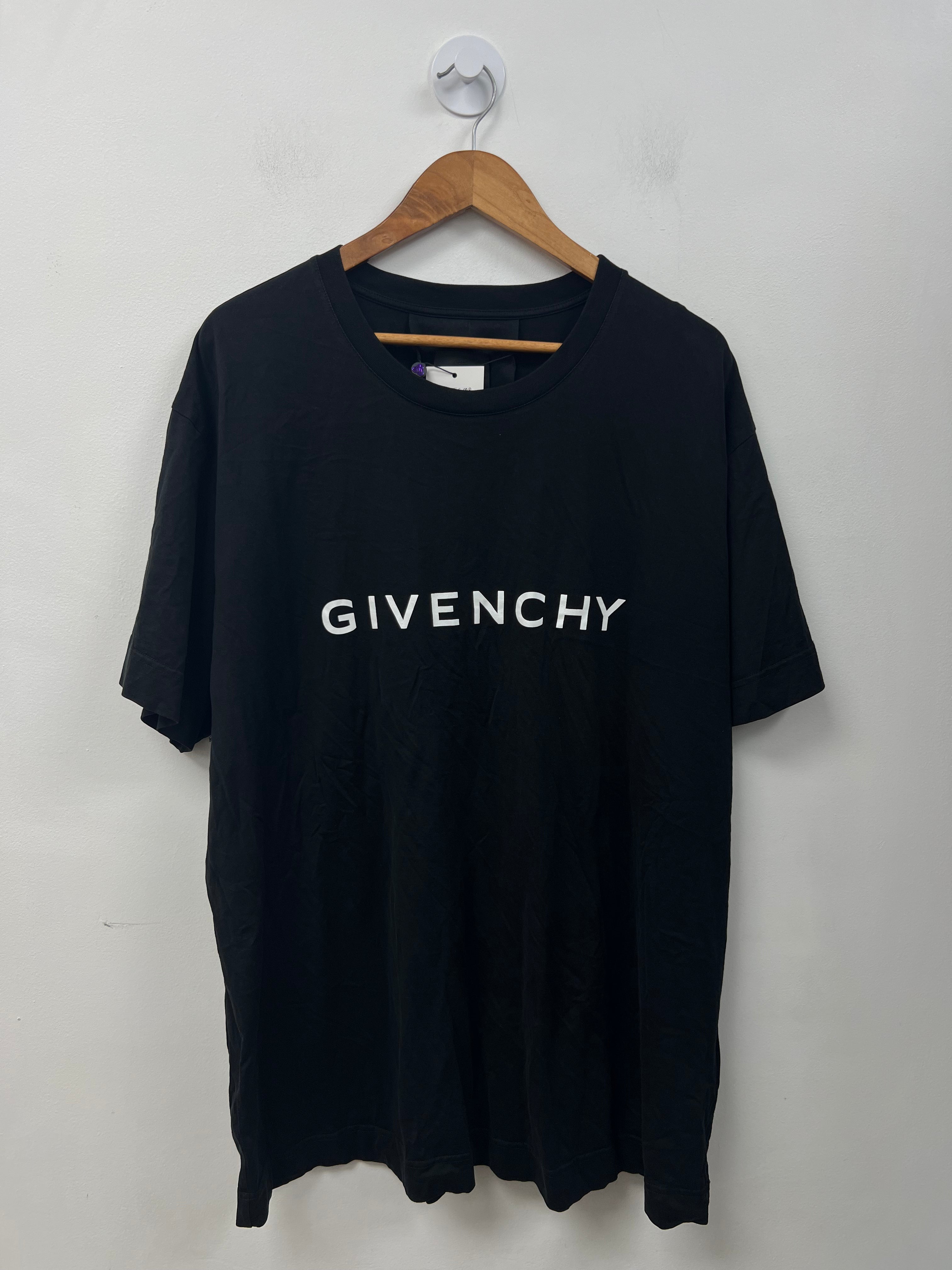 Givenchy Black White Core Logo Tee