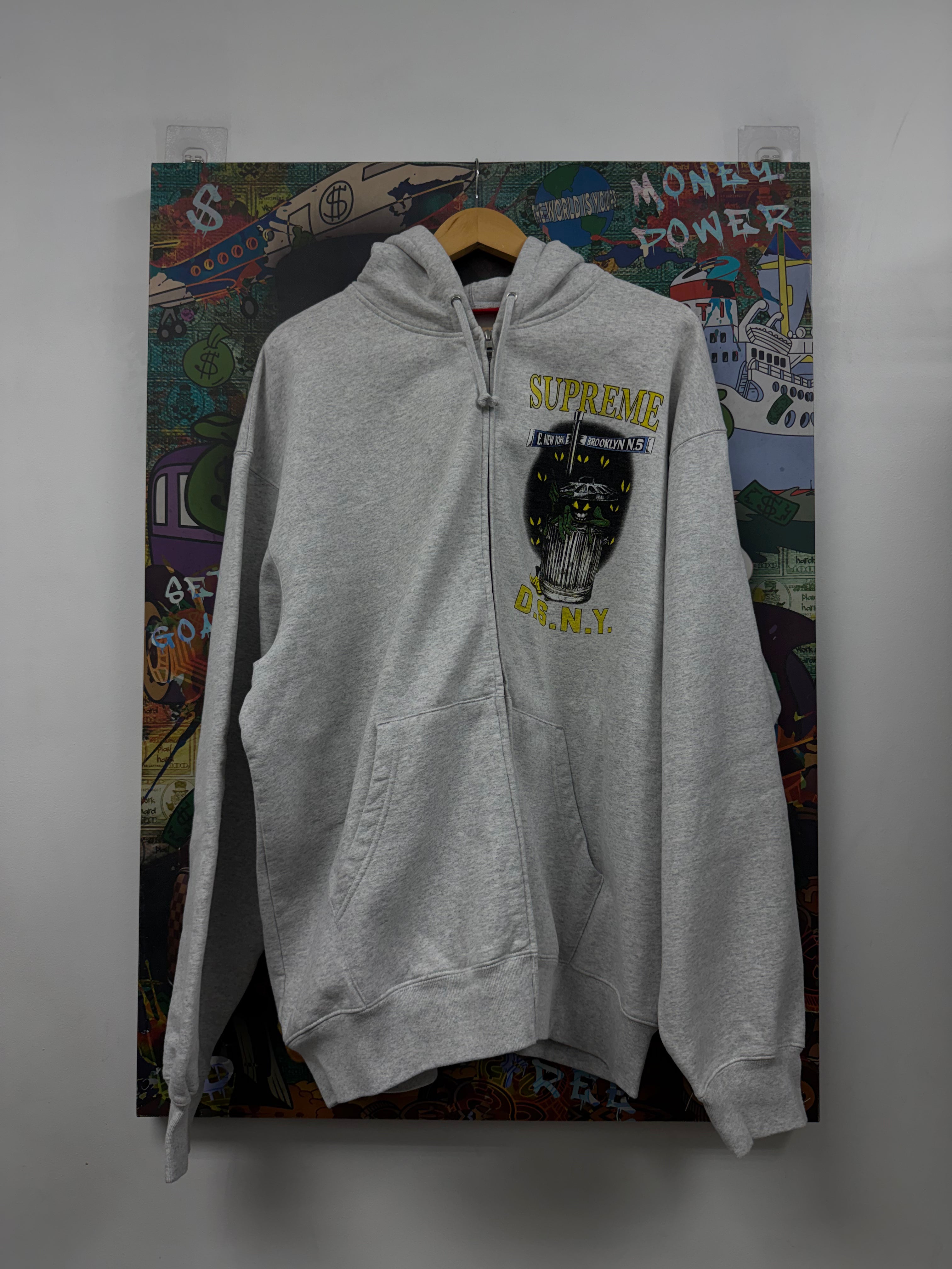 Supreme Grey DSNY Zip Up