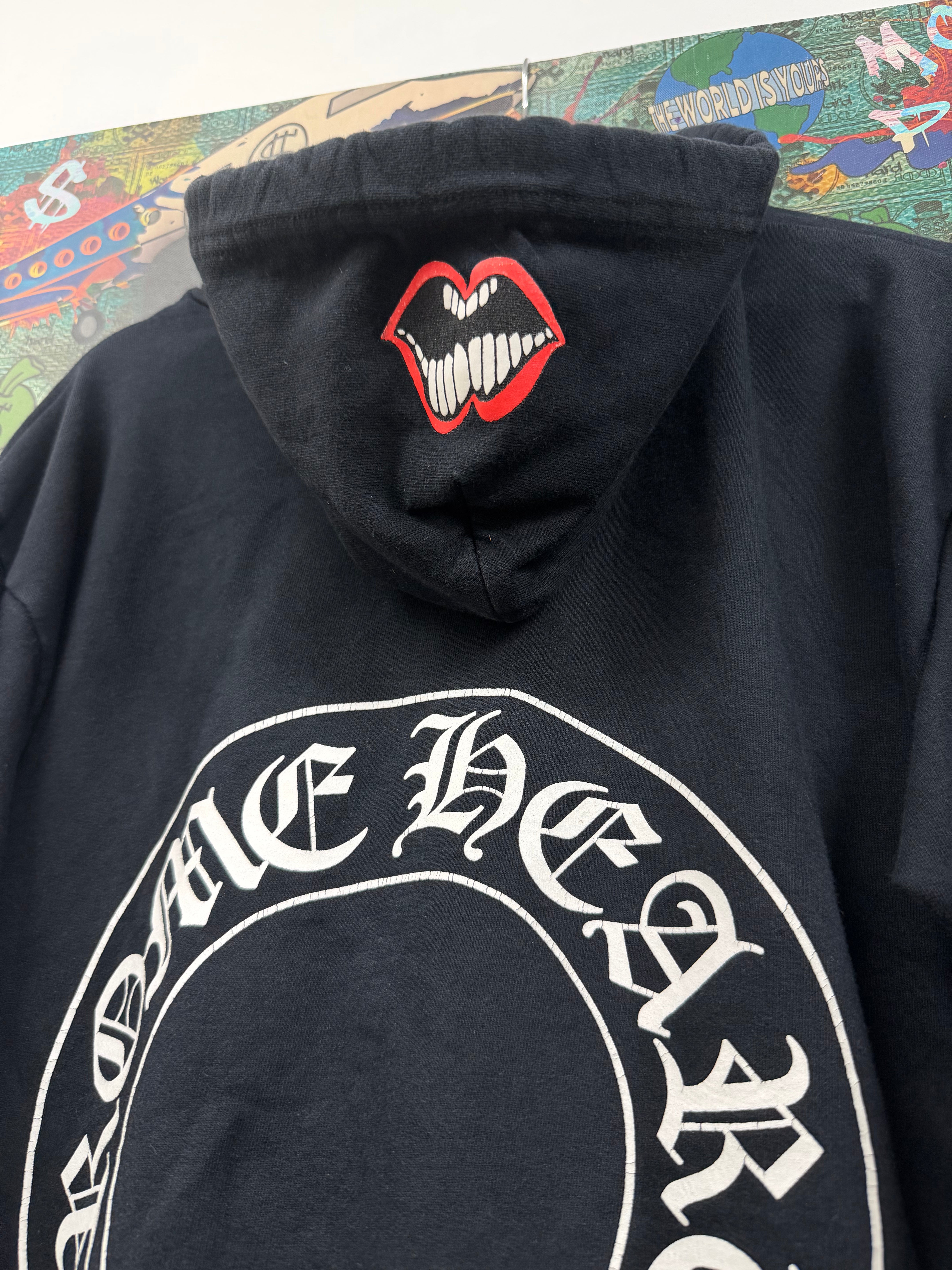 Chrome  Hearts Matty Boy Chomper Horseshoe Hoodie