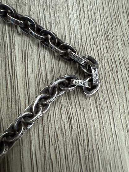 Chrome Hearts Paper Chain Necklace  Used 24 Inch No Dust Bag