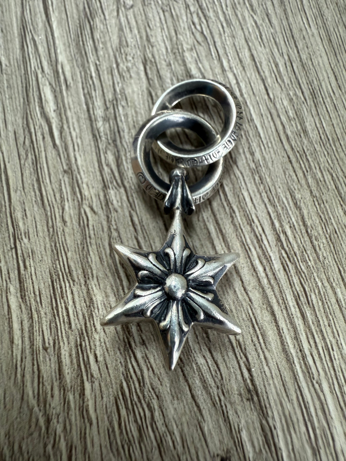 Chrome Hearts Star Pendant Used One Size No Dust Bag
