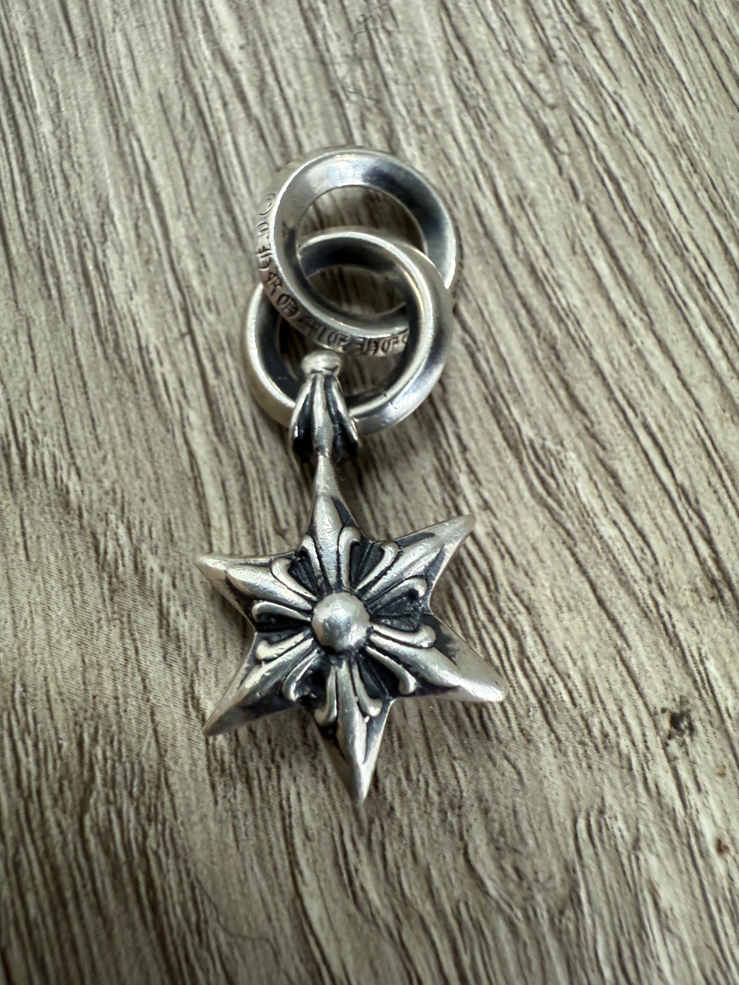 Chrome Hearts Star Pendant Used One Size No Dust Bag
