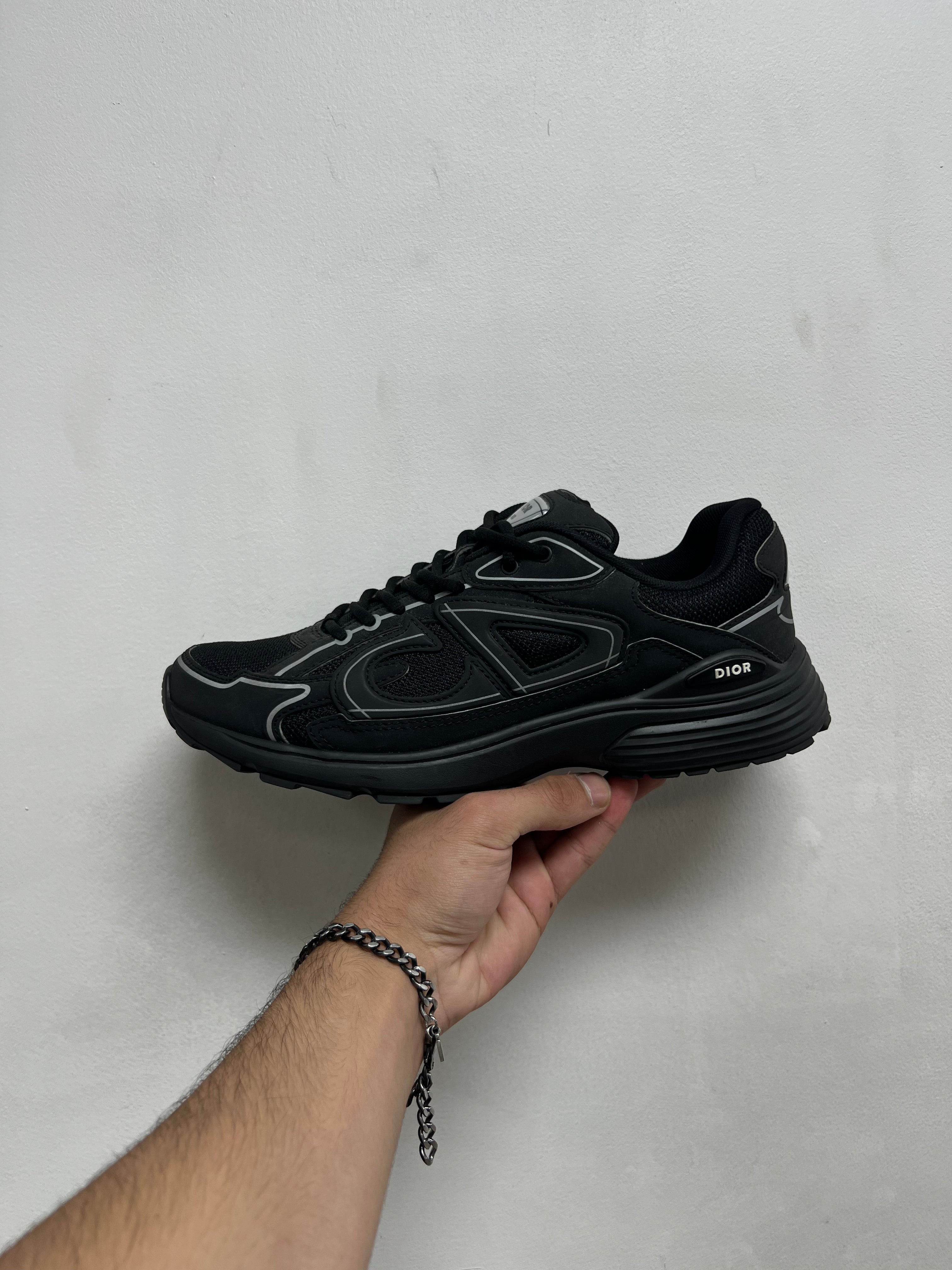 Dior B30 Triple Black Sneakers