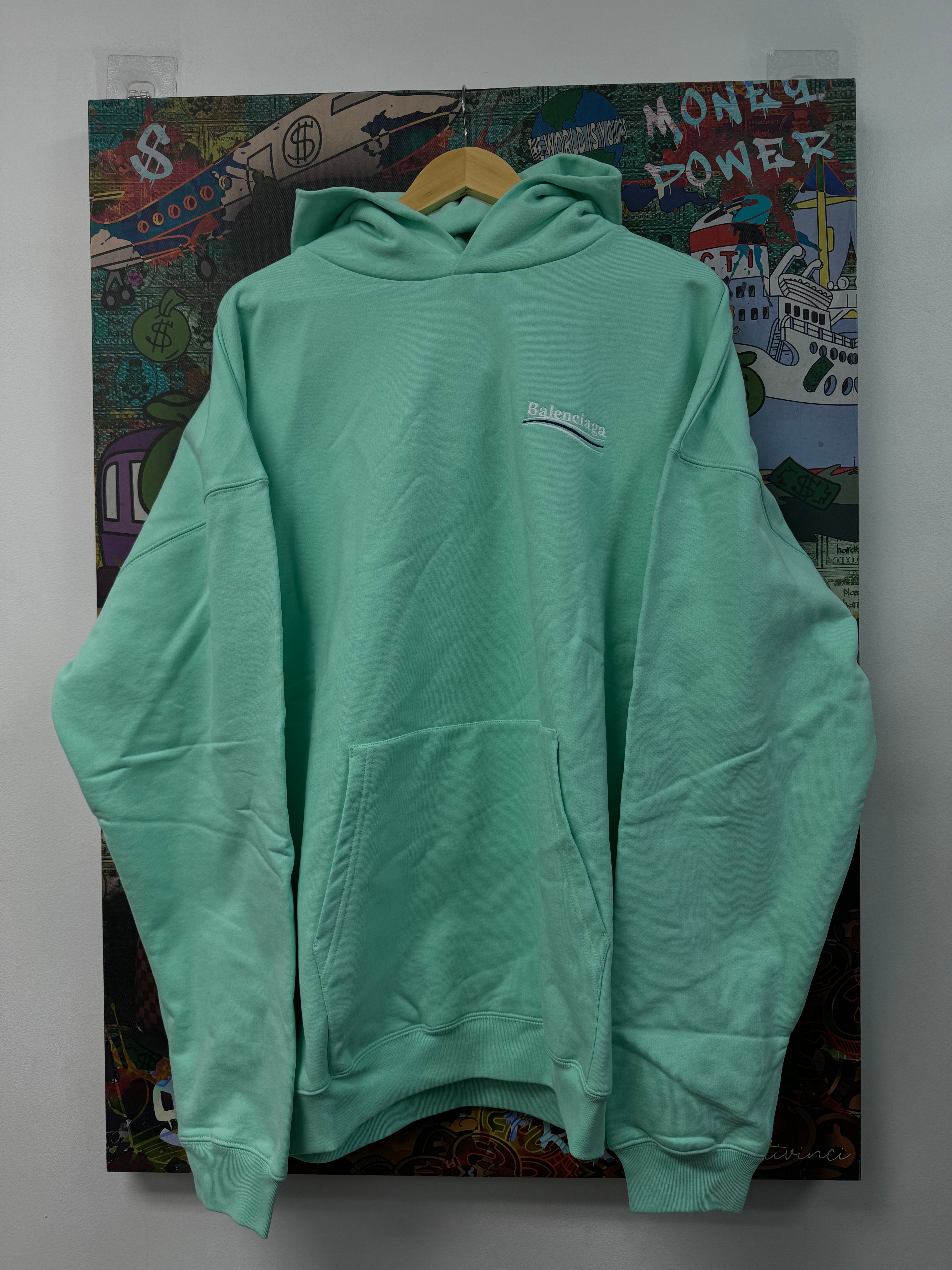 Balenciaga Tiffany Blue Campaign Hoodie
