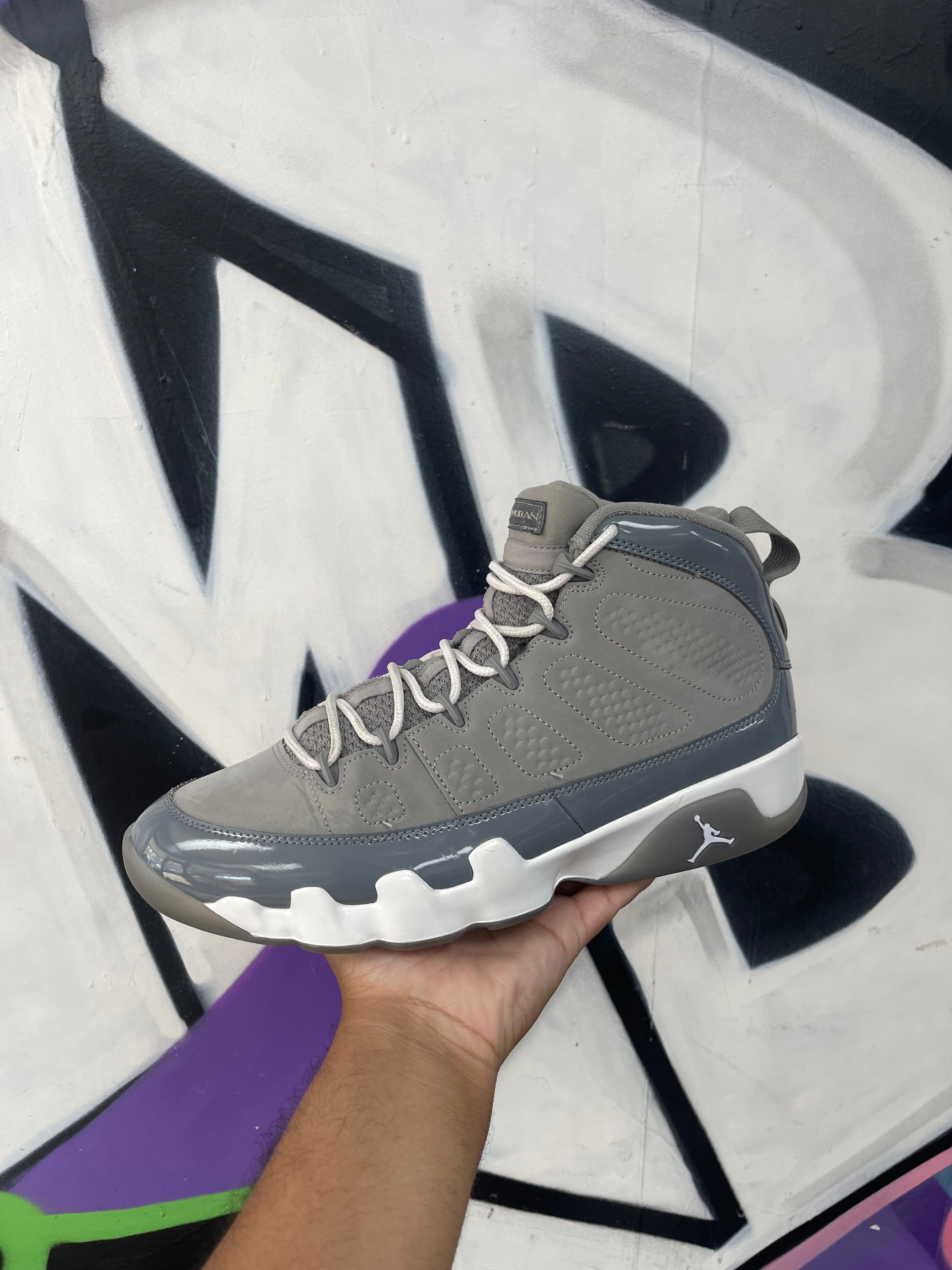 Jordan 9 Cool Grey Sneakers