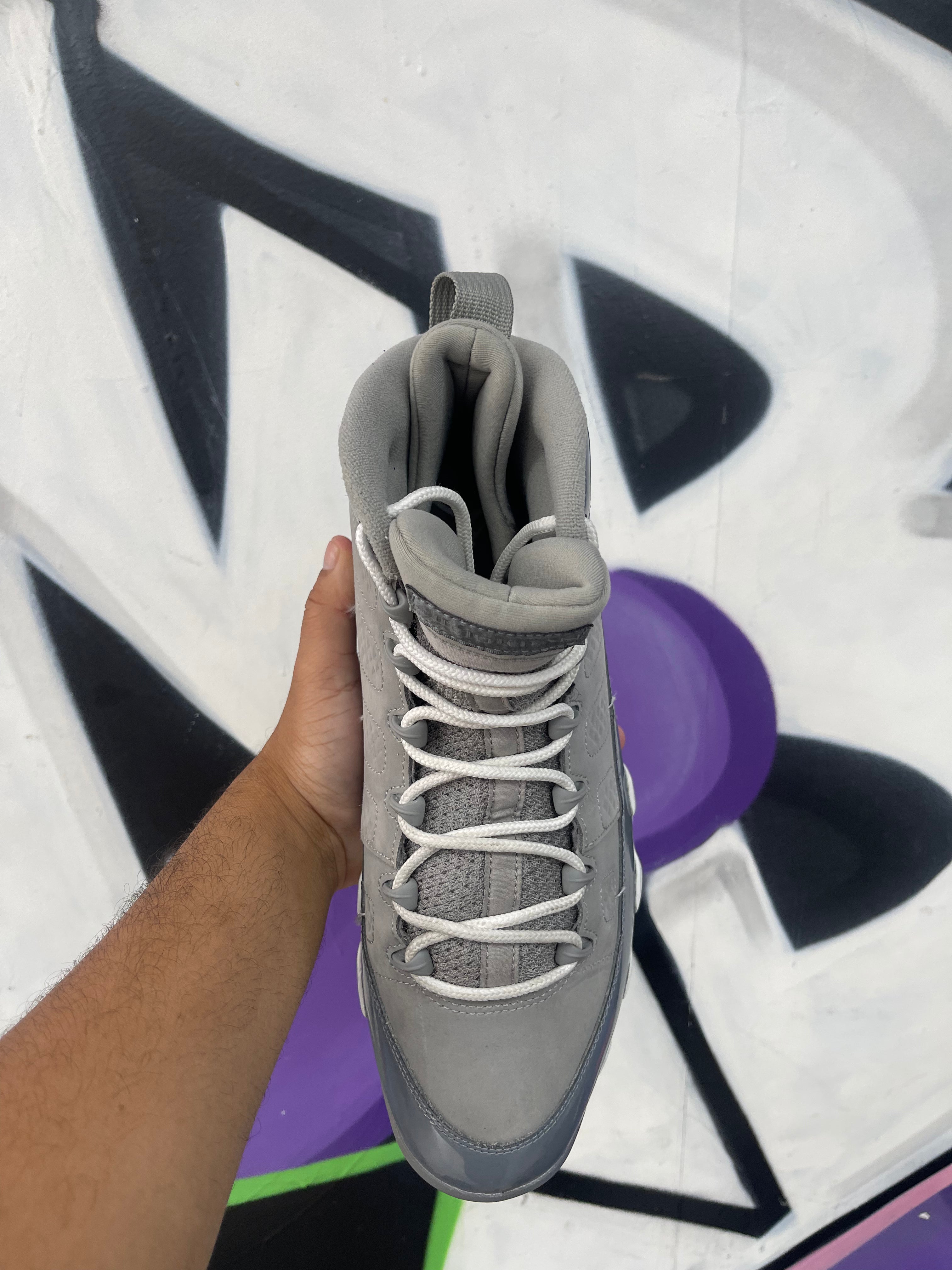 Jordan 9 Cool Grey Sneakers